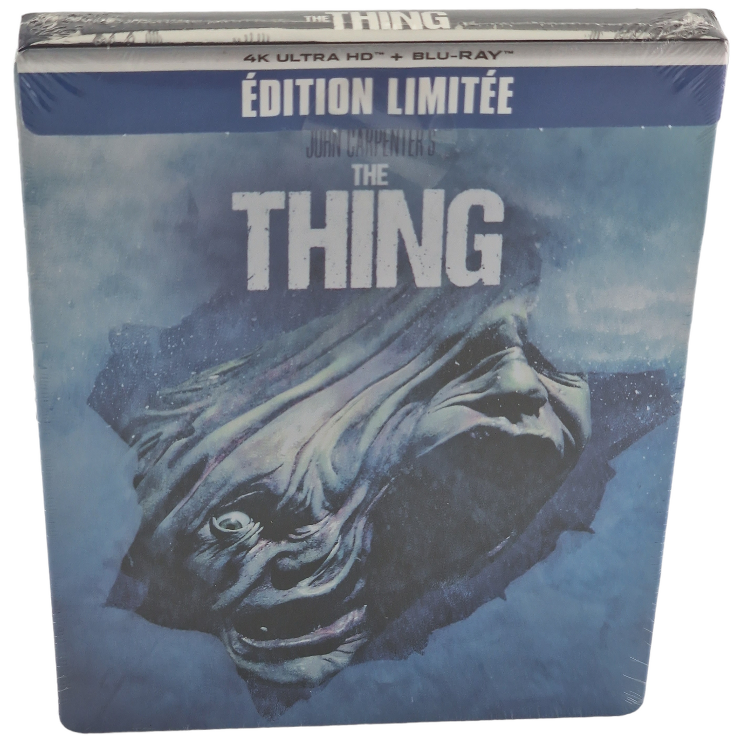 The Thing Blu-ray  4K Ultra HD + Blu-ray Steelbook Limitée John Carpenter Zone B