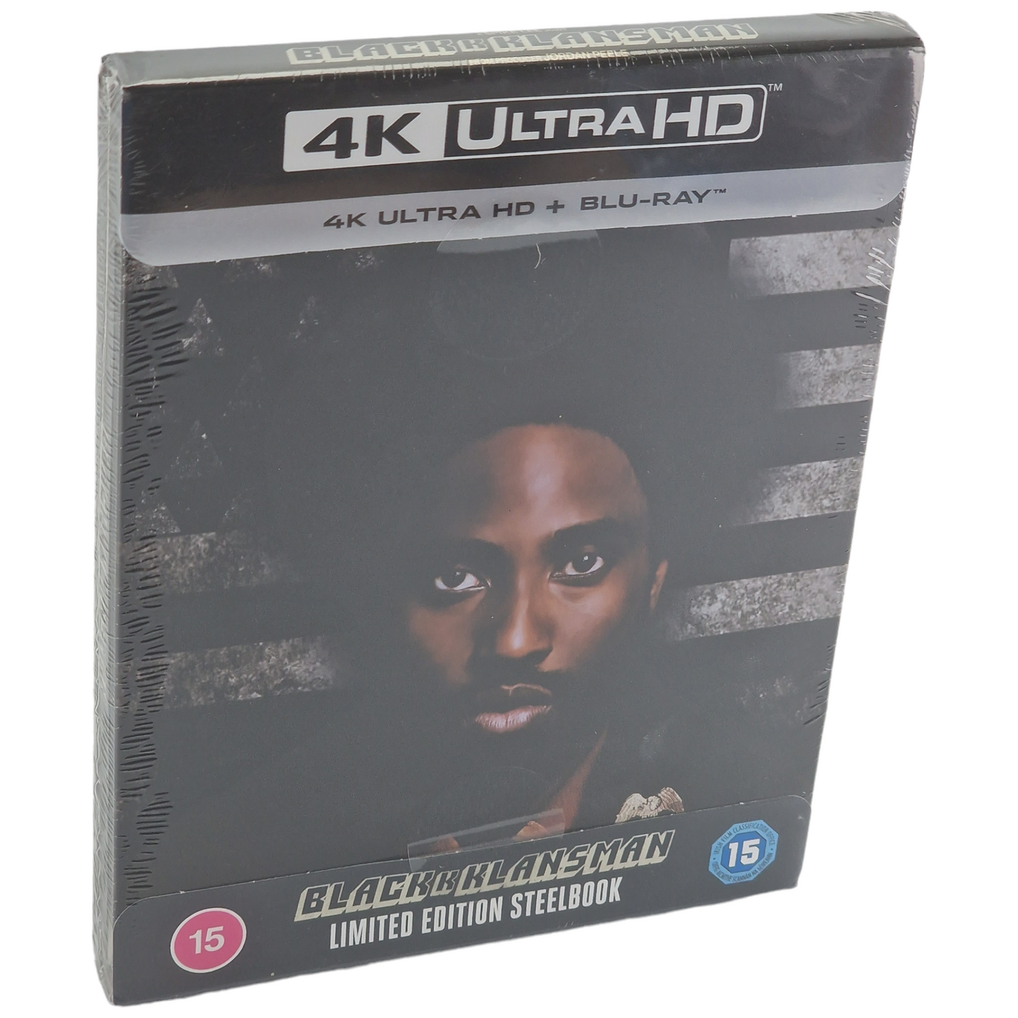 BlacKkKlansman Spike Lee 4K Ultra HD Blu-ray Steelbook Zavvi 2020 Region Libre