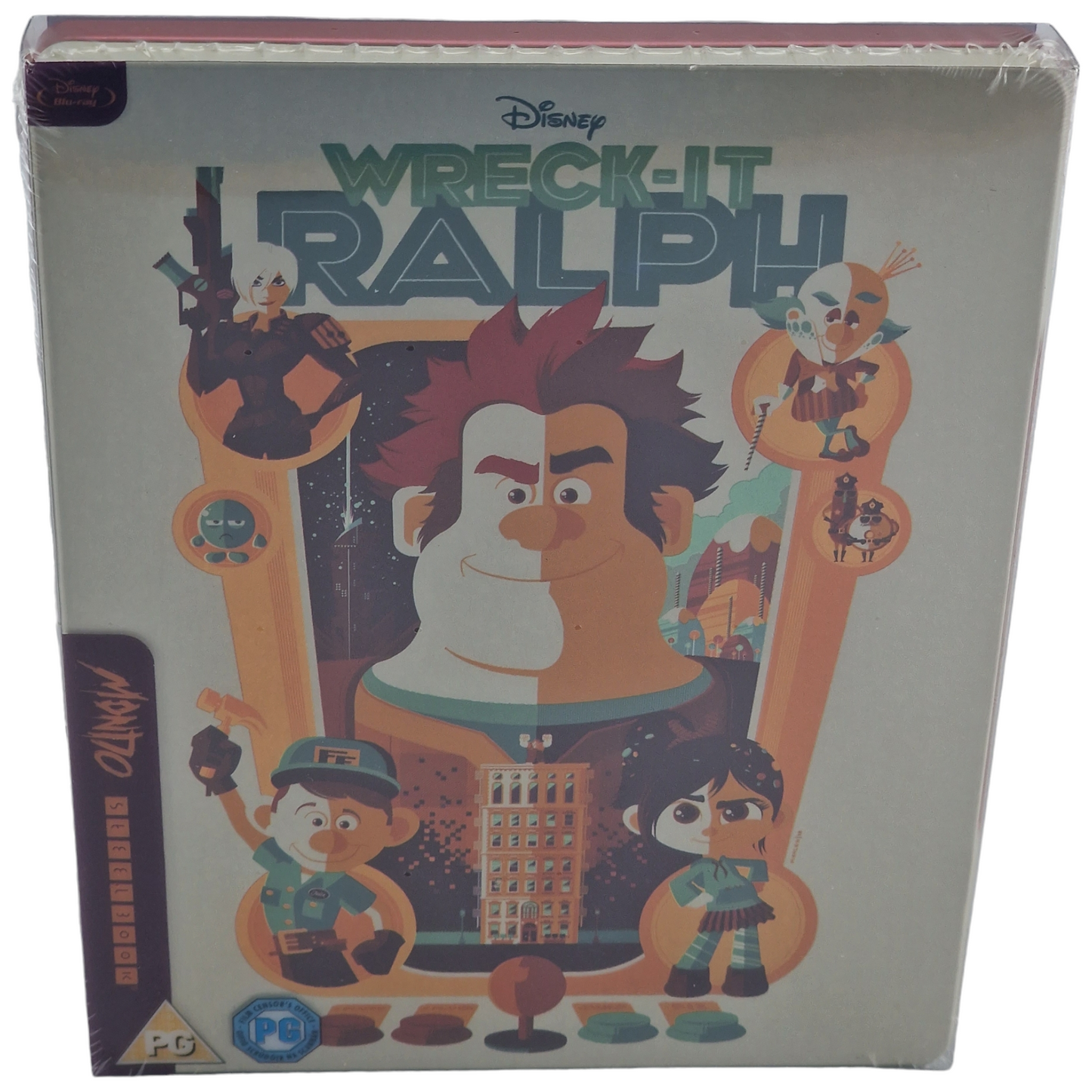 Les Mondes de Ralph Blu-ray Steelbook Mondo X Series #34 Zavvi 2019 Region B