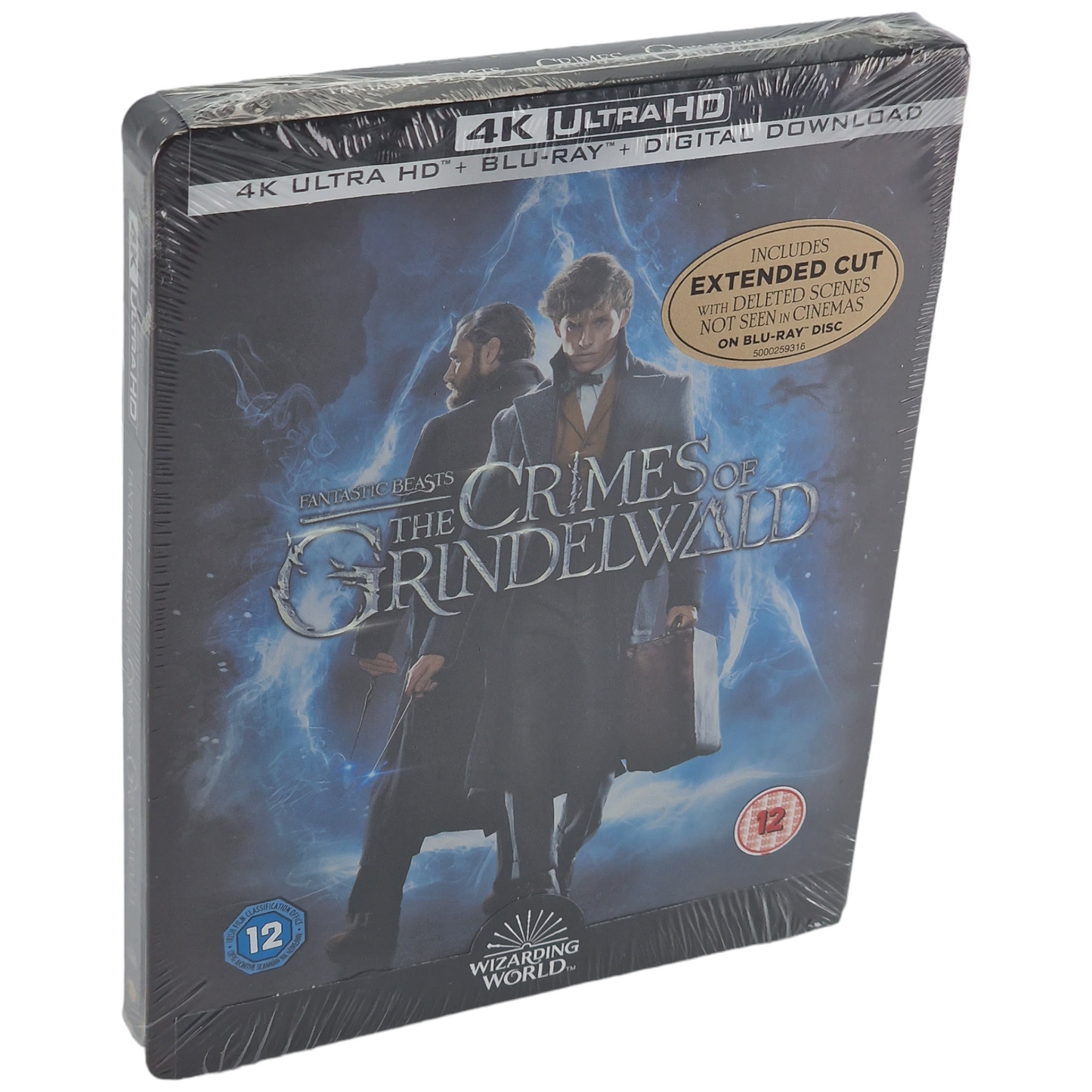 Les Animaux fantastiques:Crimes de Grindelwald 4K Ultra HD Steelbook Zavvi Libre