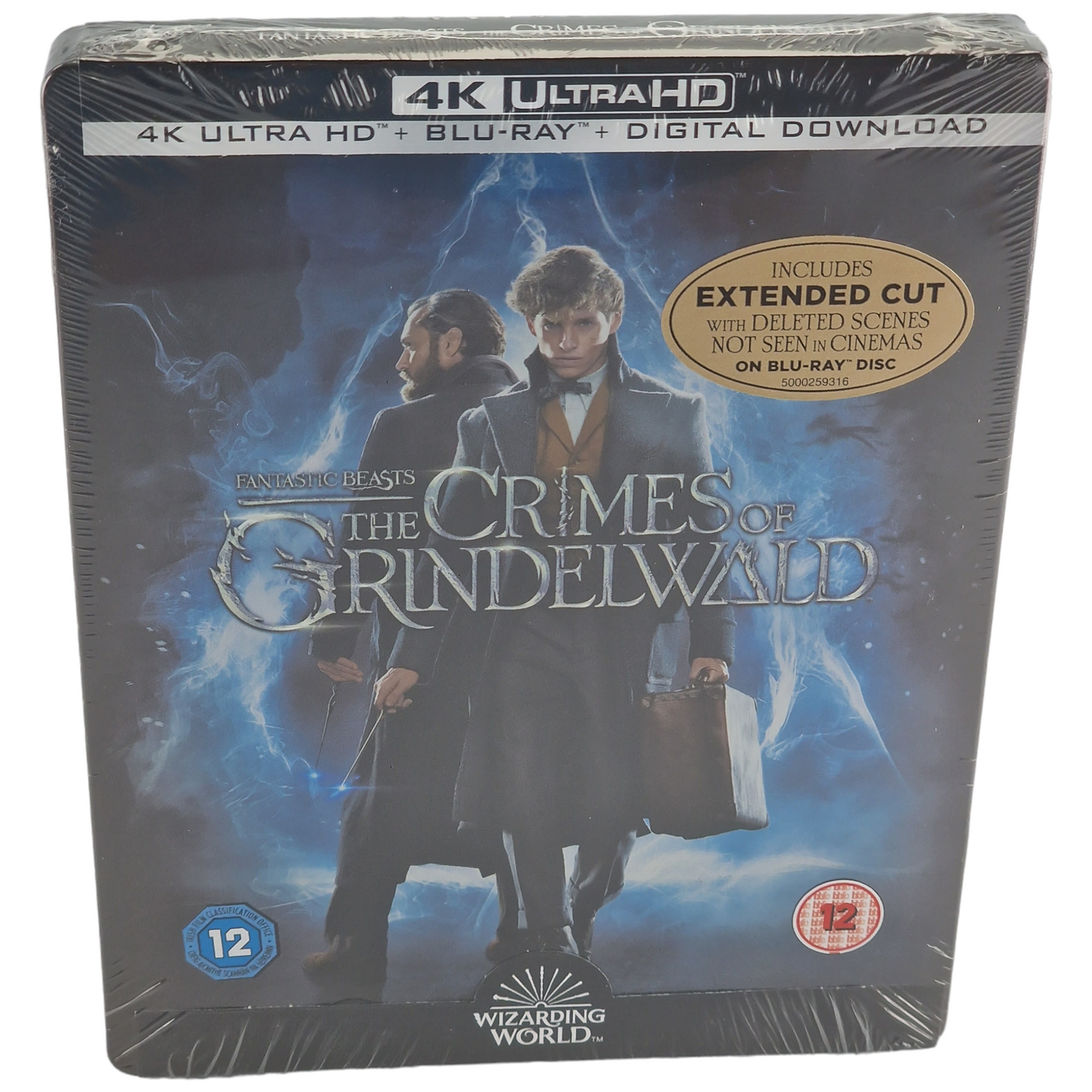 Les Animaux fantastiques:Crimes de Grindelwald 4K Ultra HD Steelbook Zavvi Libre