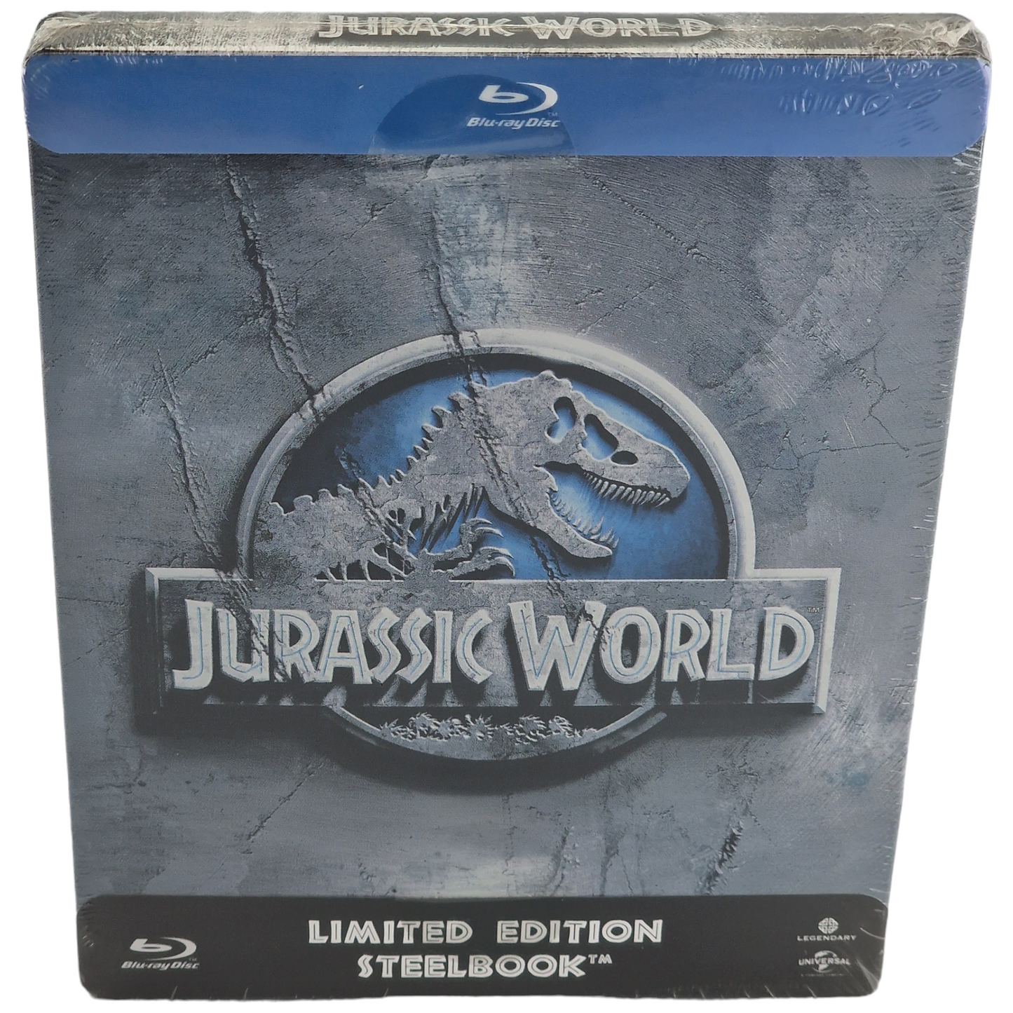 Jurassic World  2015  Blu-ray  SteelBook  Chris Pratt  2016  Region  B