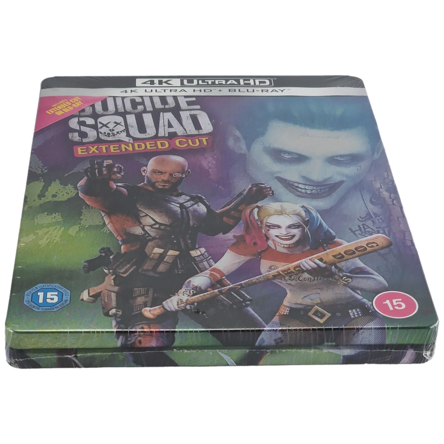 Suicide Squad 2016 4K Ultra HD Blu-ray +Blu-ray SteelBook Zavvi 2020 Zone Libre