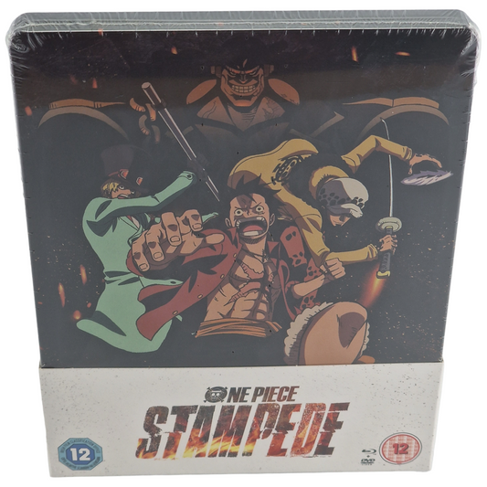 One Piece: Stampede Blu-ray SteelBook Manga Home Entertainment Zavvi Region B