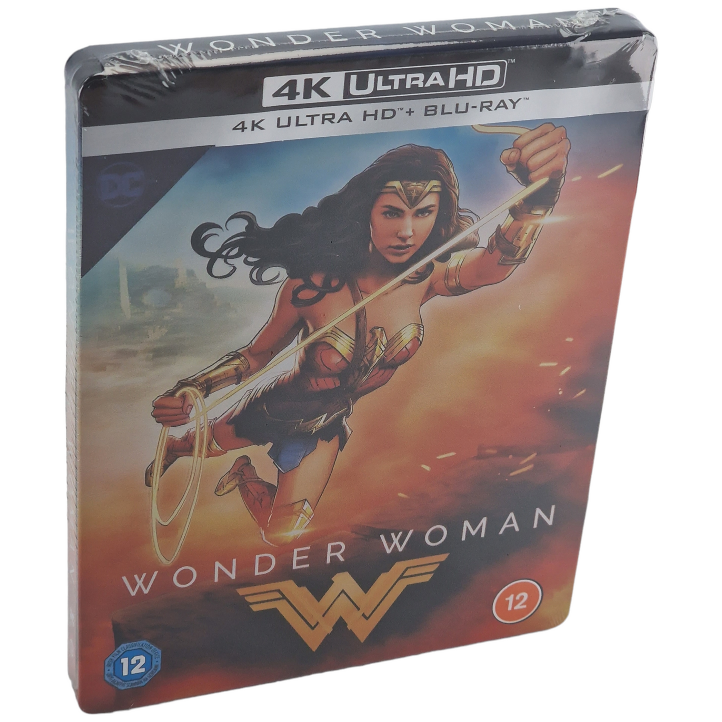 Wonder Woman Blu-ray 4K Ultra HD + Blu-ray Steelbook Zavvi Exclusif 2020 Zone B