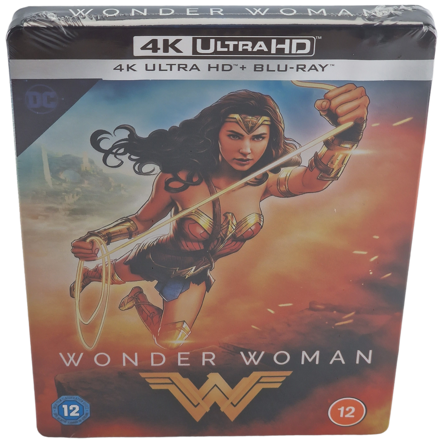 Wonder Woman Blu-ray 4K Ultra HD + Blu-ray Steelbook Zavvi Exclusif 2020 Zone B