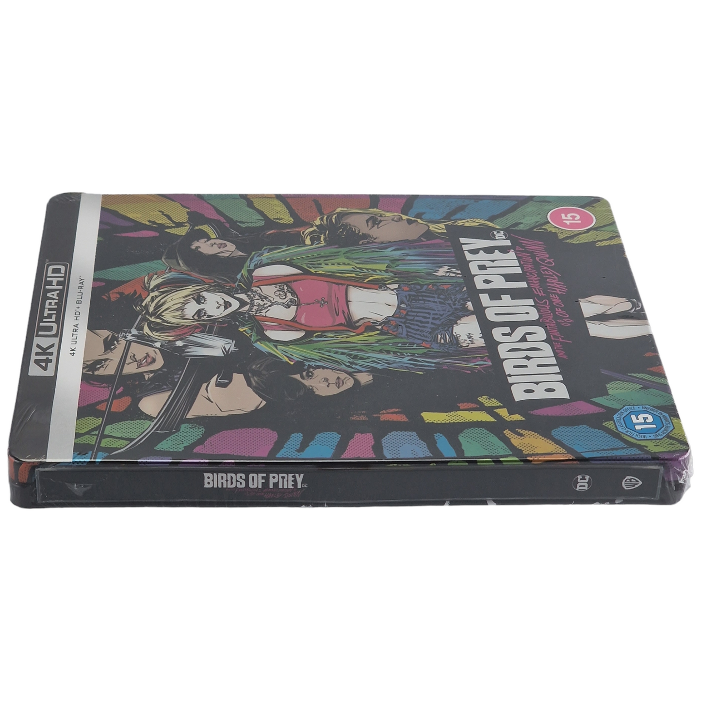 Birds of Prey Blu-ray 4K Ultra HD + Blu-ray Steelbook Zavvi Limitée 2020 Zone B