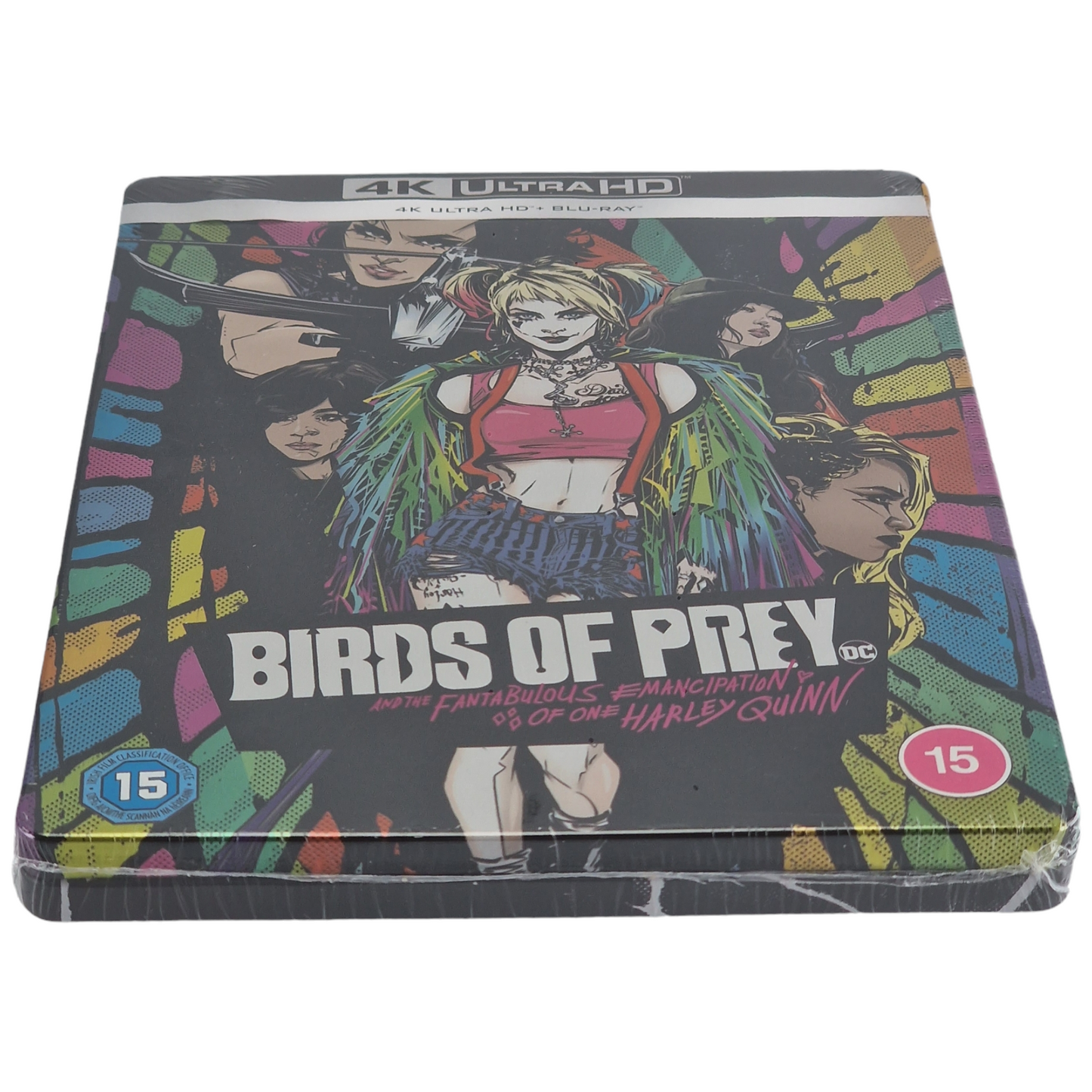 Birds of Prey Blu-ray 4K Ultra HD + Blu-ray Steelbook Zavvi Limitée 2020 Zone B