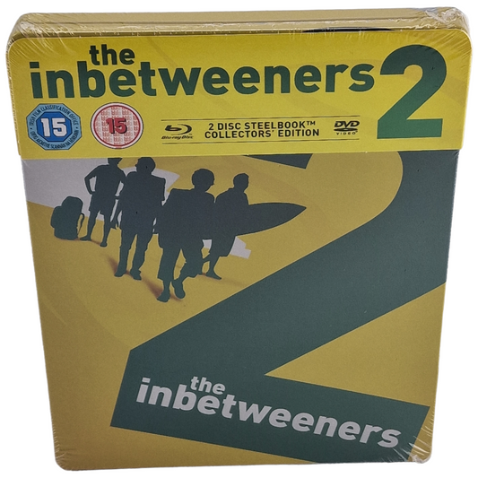 The Inbetweeners 2 Blu-ray + DVD SteelBook Double Play Édition Limitée Region B