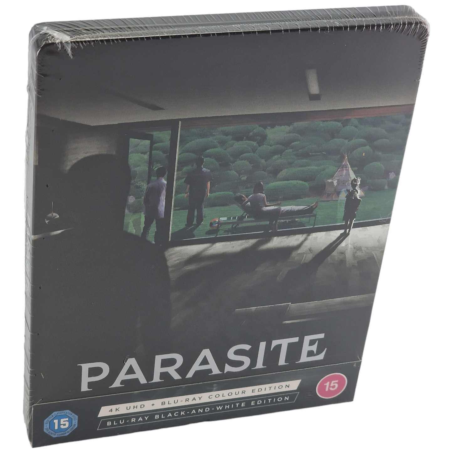 Parasite 4K Ultra HD Blu-ray + Blu-ray SteelBook 기생충  Edition limitée Region B