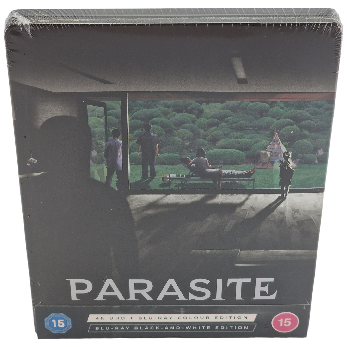 Parasite 4K Ultra HD Blu-ray + Blu-ray SteelBook 기생충  Edition limitée Region B