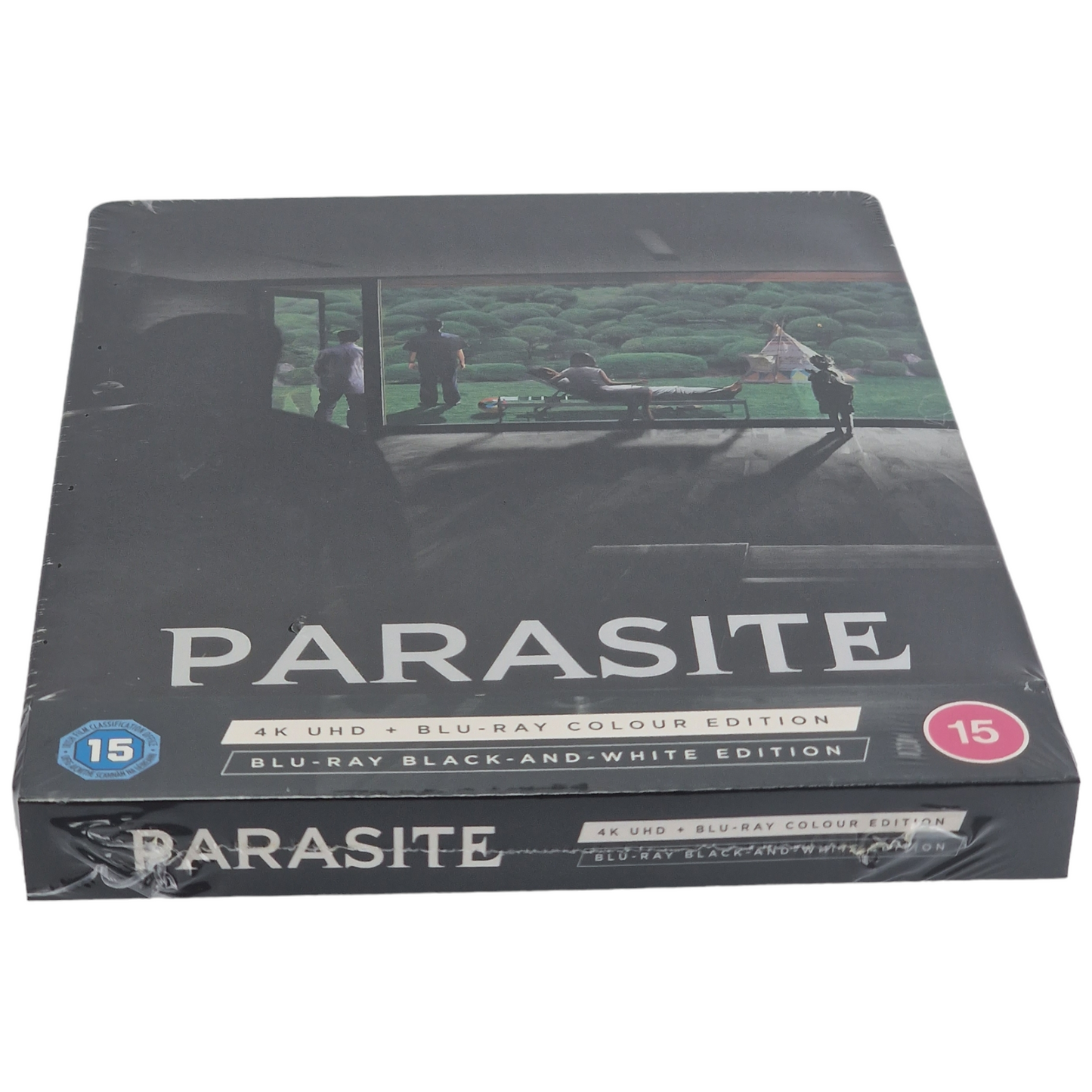 Parasite 4K Ultra HD Blu-ray + Blu-ray SteelBook 기생충  Edition limitée Region B