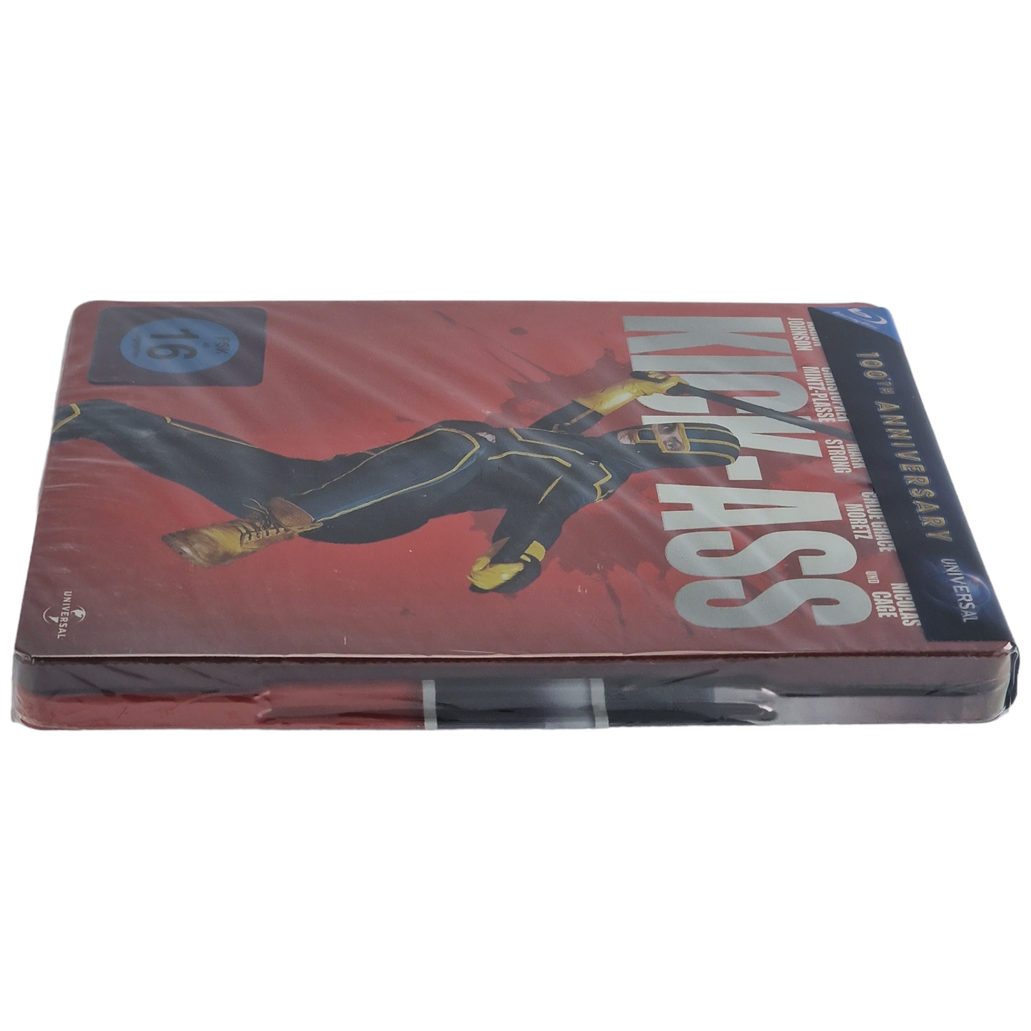 Kick-Ass Blu-ray Steelbook Taylor-Johnson 100e anniversaire d'Universal Zone B