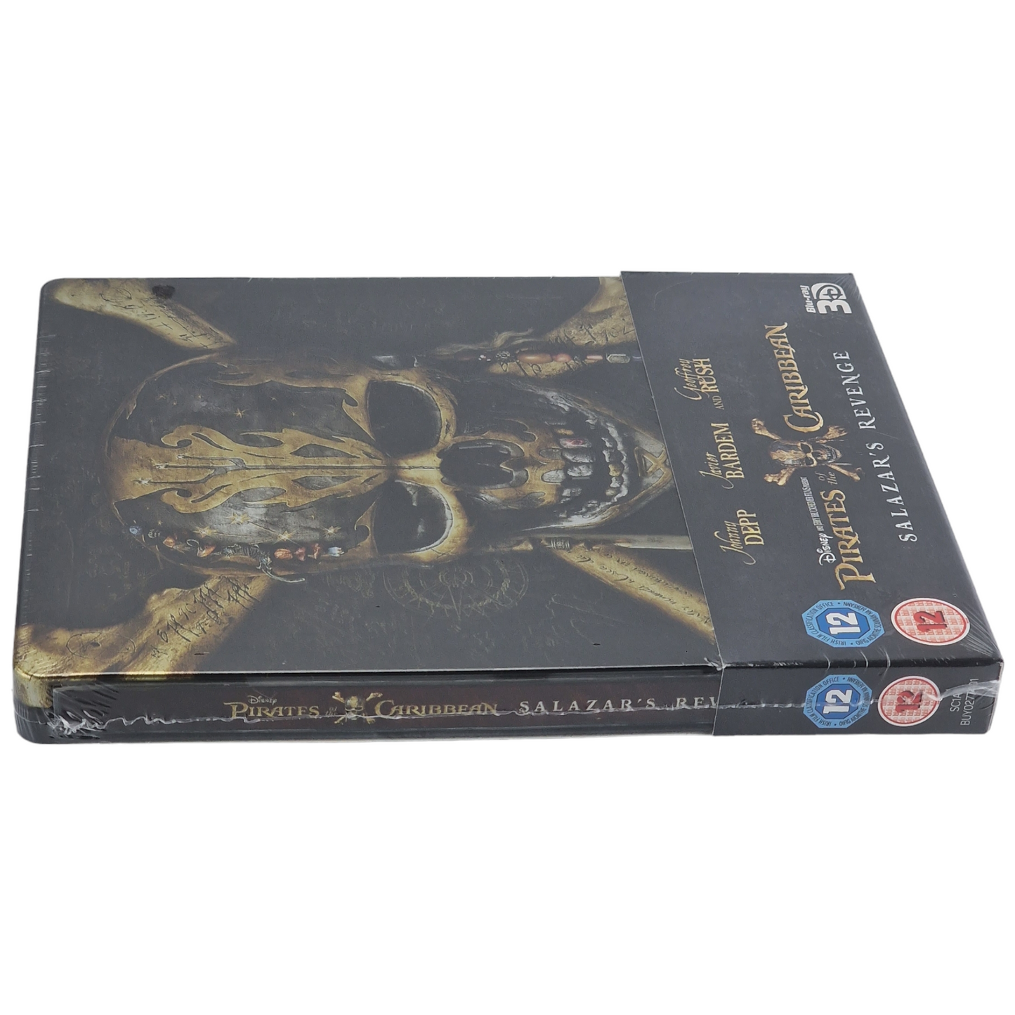 Pirates des Caraïbes Blu-ray 3D + 2D SteelBook:La Vengeance Salazar Zavvi Libre