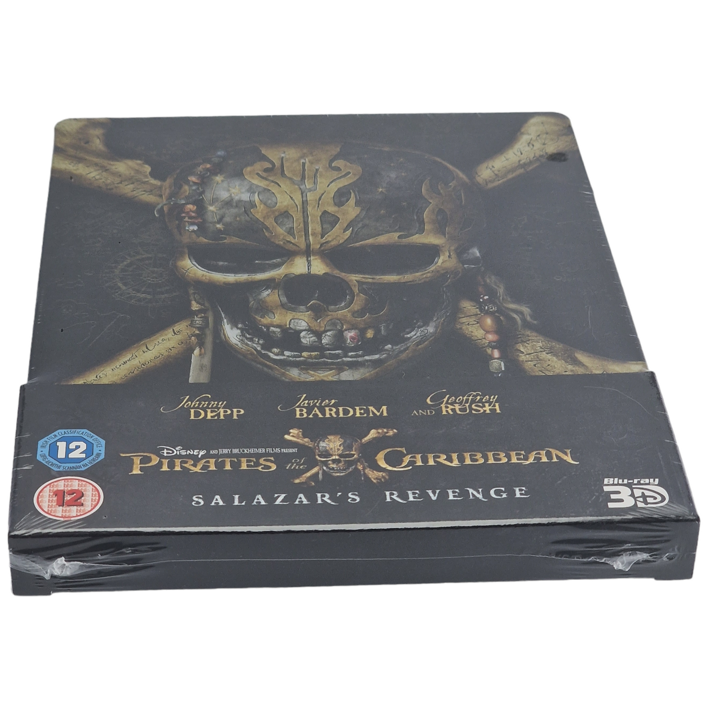 Pirates des Caraïbes Blu-ray 3D + 2D SteelBook:La Vengeance Salazar Zavvi Libre