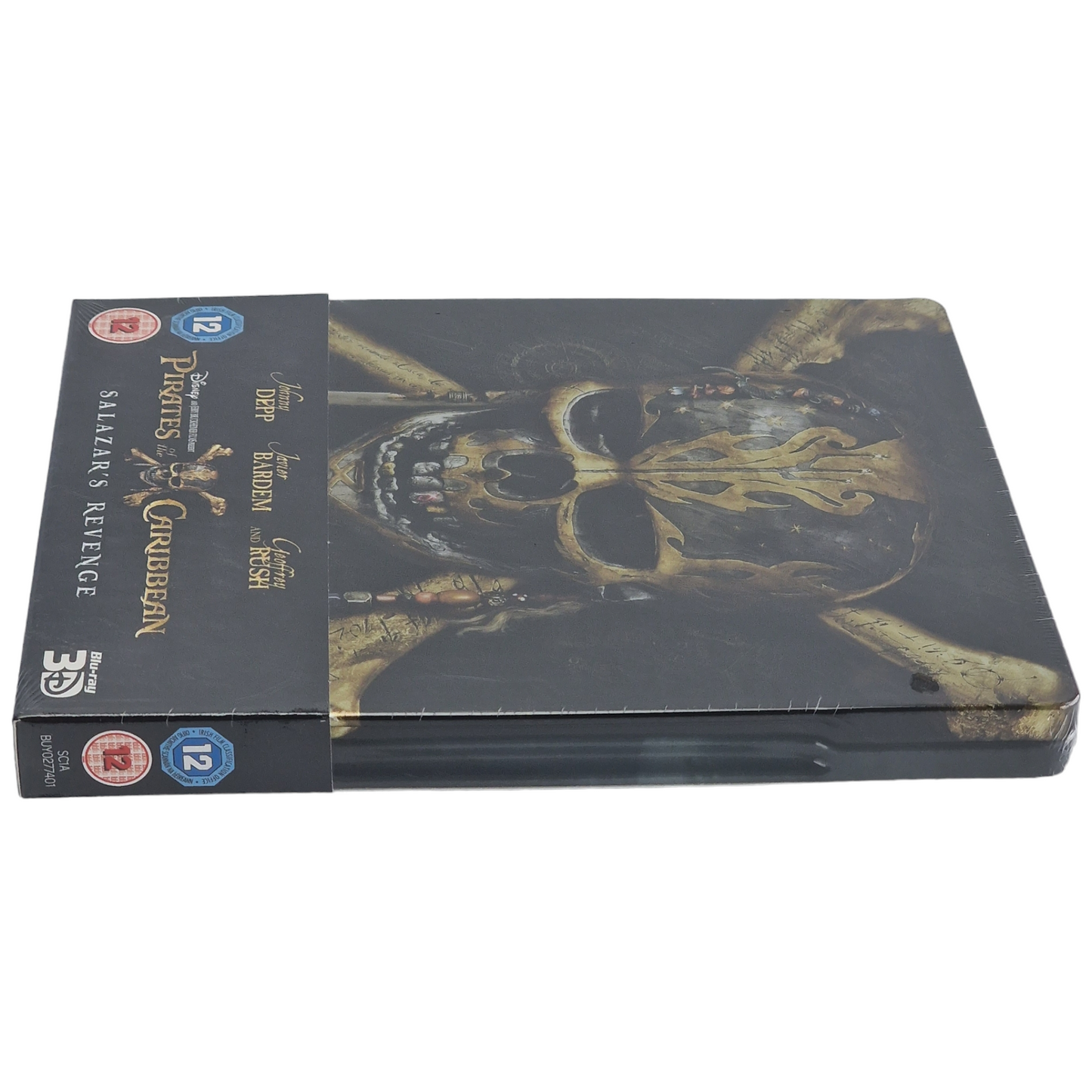 Pirates des Caraïbes Blu-ray 3D + 2D SteelBook:La Vengeance Salazar Zavvi Libre