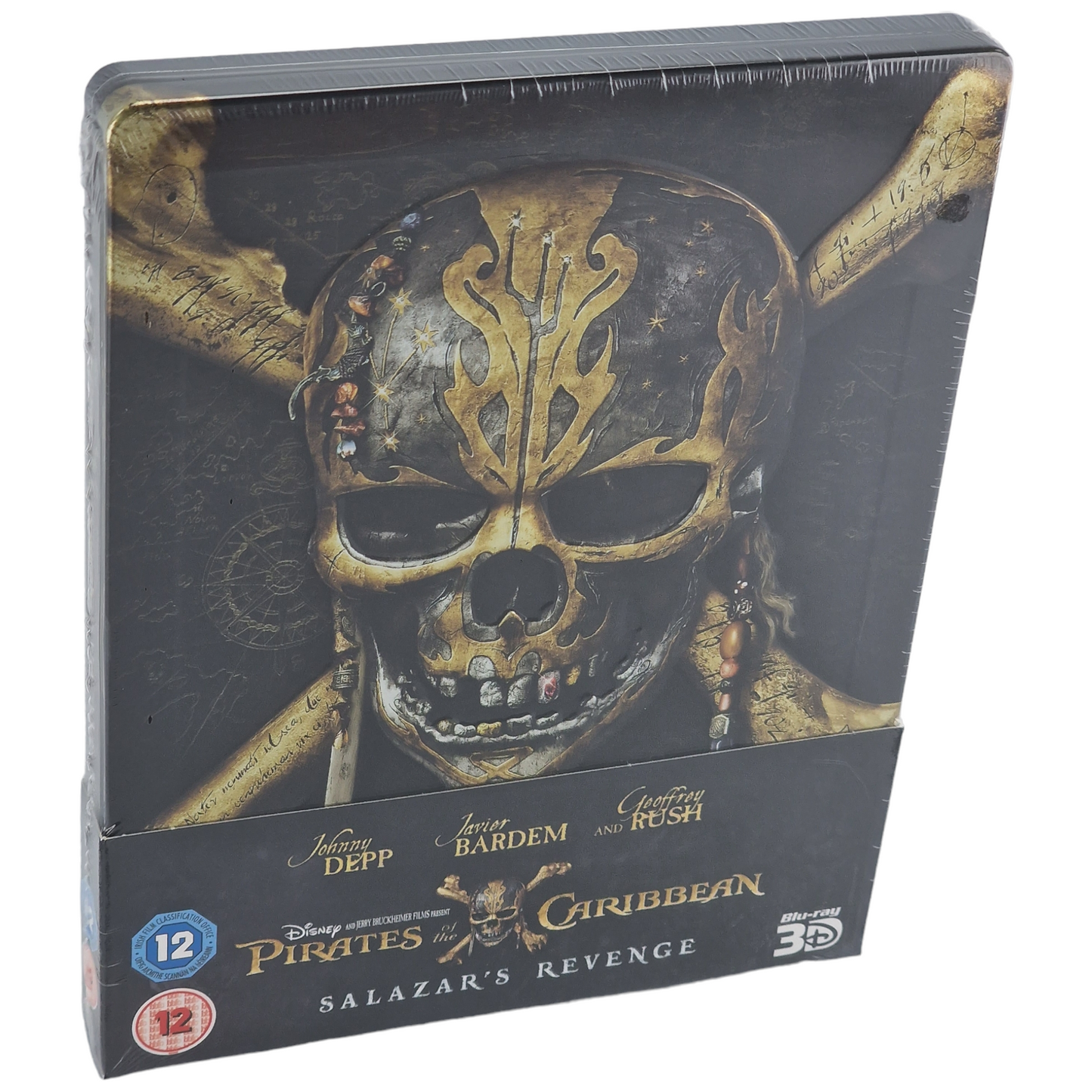 Pirates des Caraïbes Blu-ray 3D + 2D SteelBook:La Vengeance Salazar Zavvi Libre