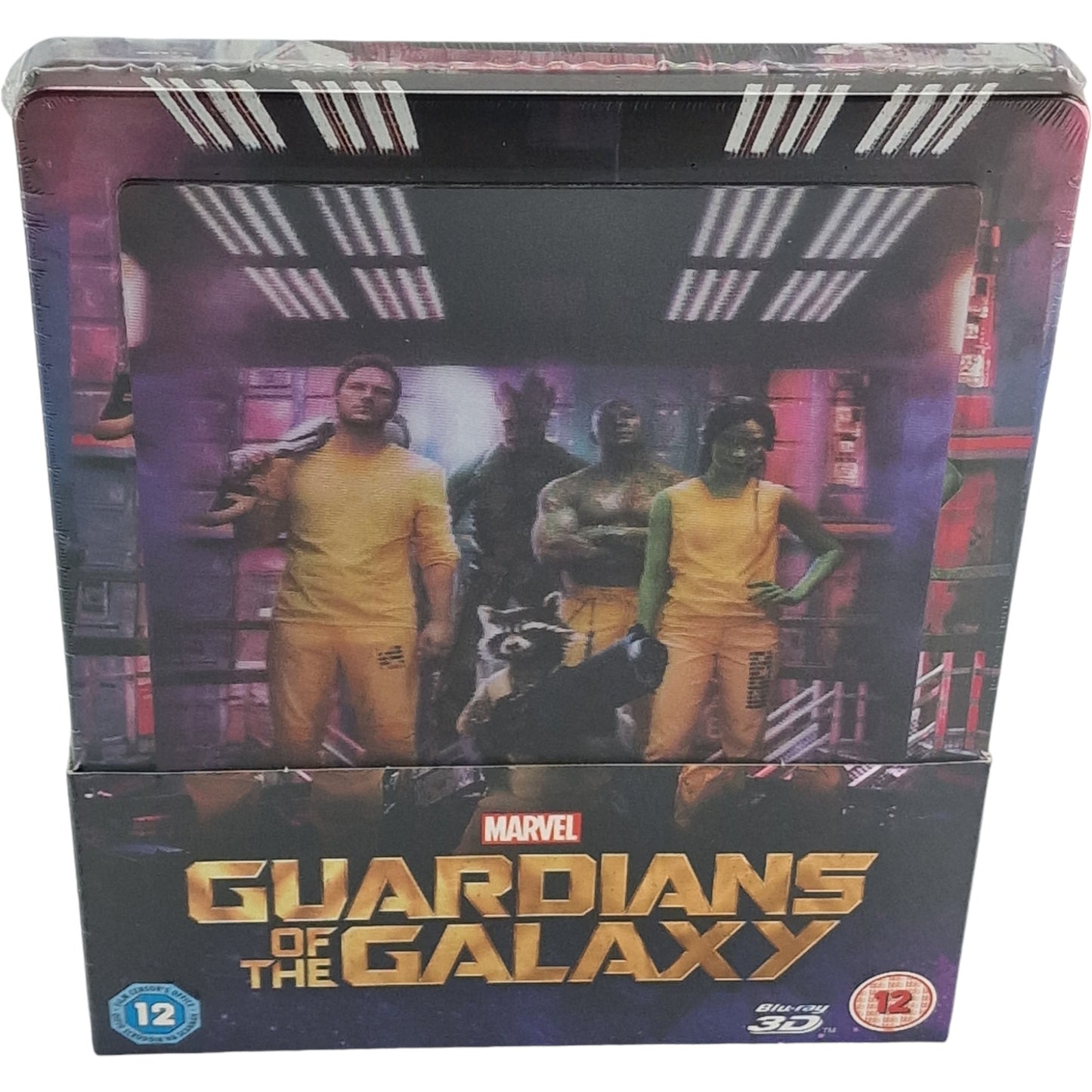 Les Gardiens de la Galaxie Blu-ray 3D + 2D steelbook Lenticulaire Zavvi Libre