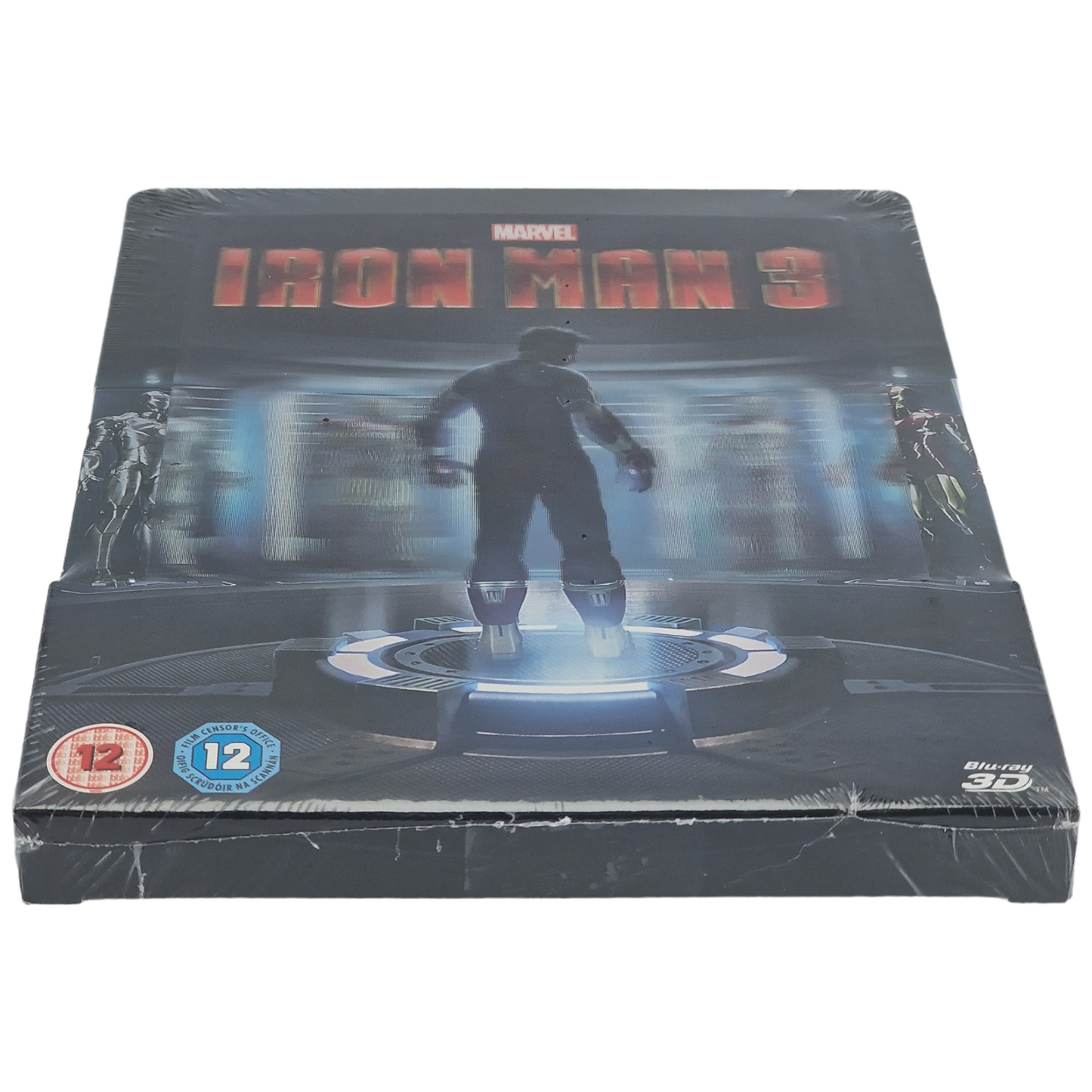 Iron Man 3 Blu-ray 3D + 2D SteelBook Exclusif Zavvi Lenticulaire Zone Libre 2015