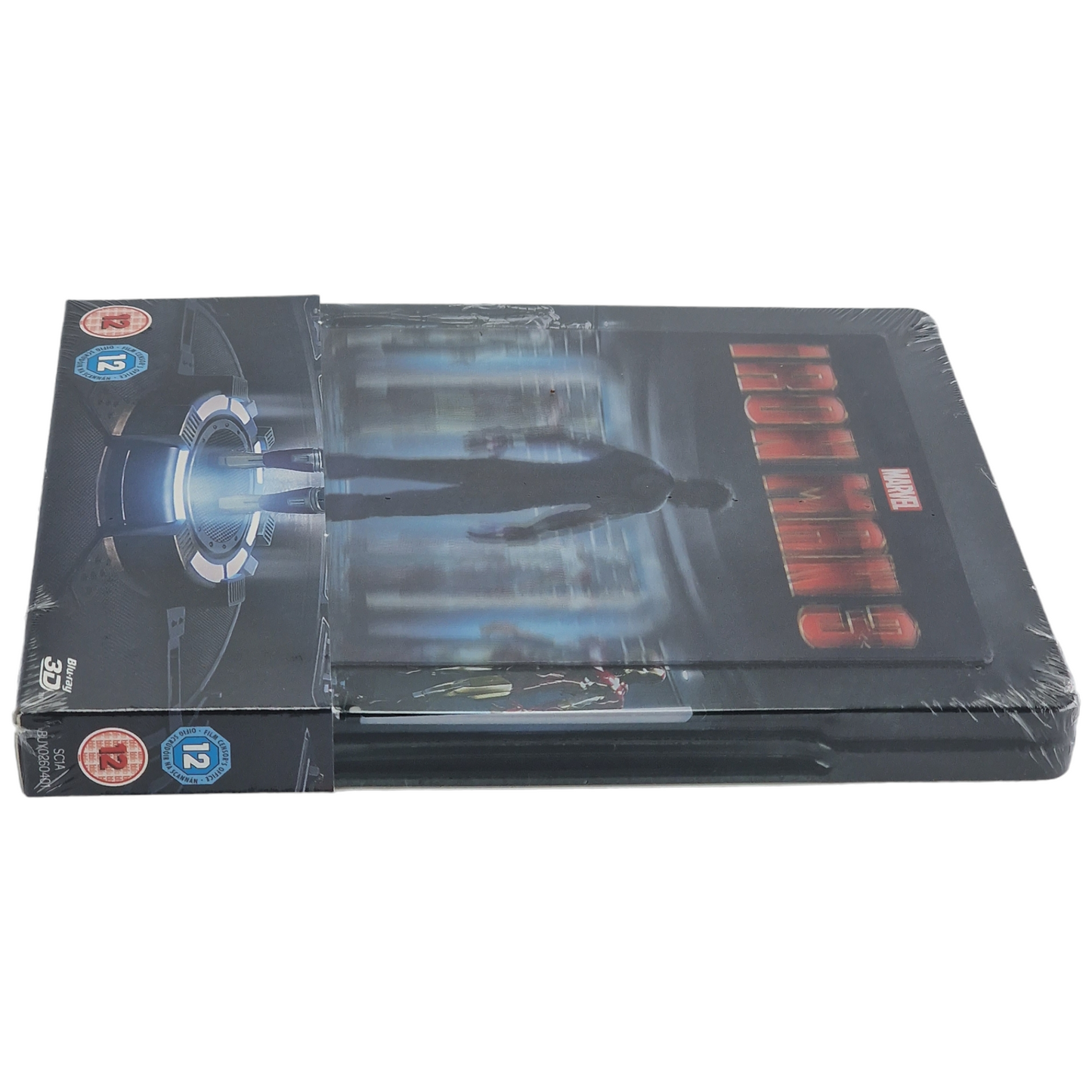 Iron Man 3 Blu-ray 3D + 2D SteelBook Exclusif Zavvi Lenticulaire Zone Libre 2015