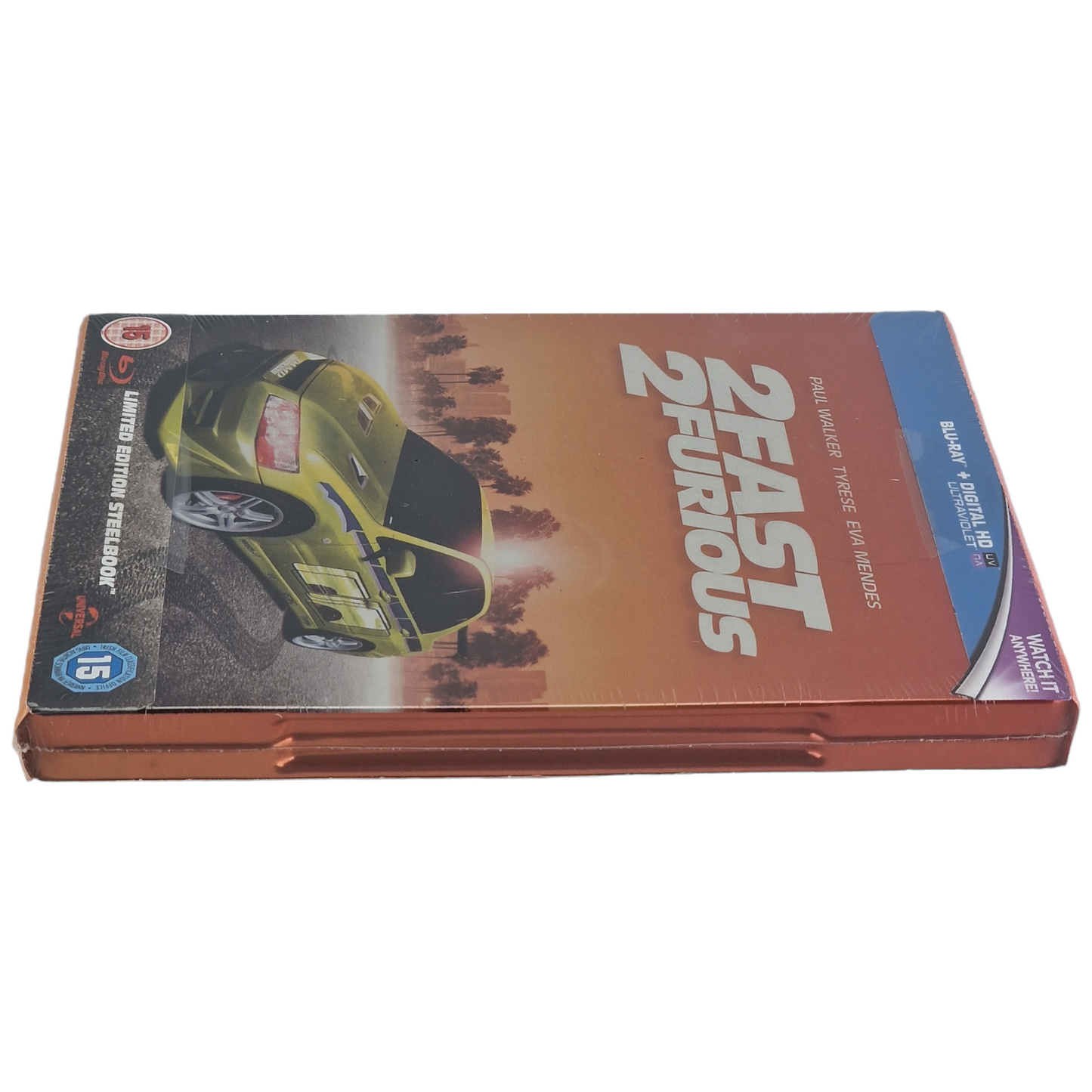 2 Fast 2 Furious Blu-ray steelbook Zavvi UK Limitée 2000 Copies 2015 Region B