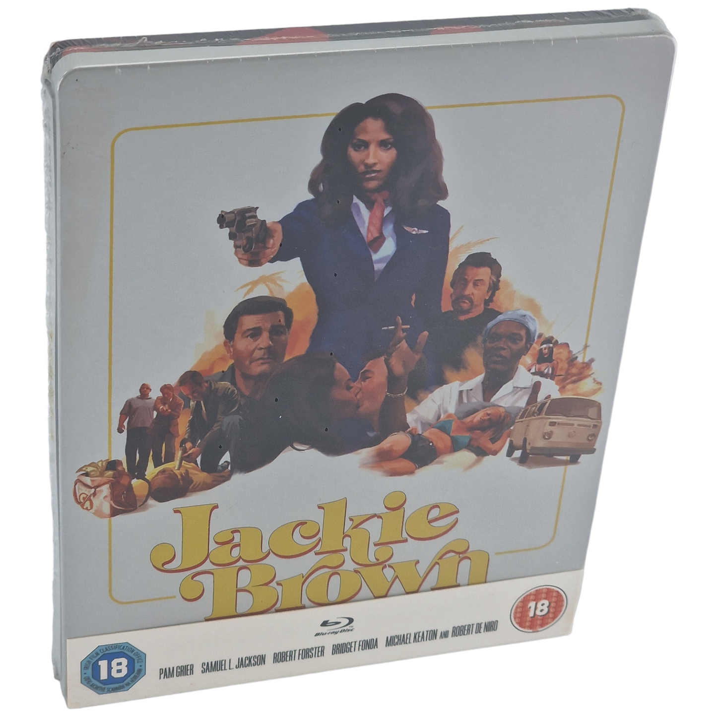 Jackie Brown Blu-ray SteelBook Zavvi limitée Quentin Tarantino Region B [-18]