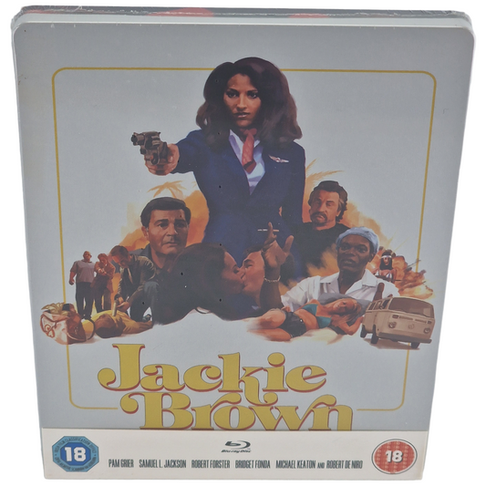 Jackie Brown Blu-ray SteelBook Zavvi limitée Quentin Tarantino Region B [-18]