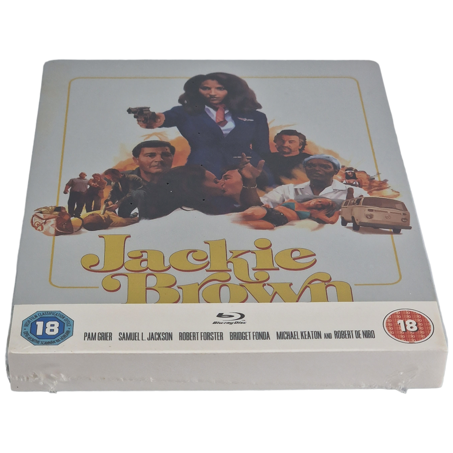 Jackie Brown Blu-ray SteelBook Zavvi limitée Quentin Tarantino Region B [-18]