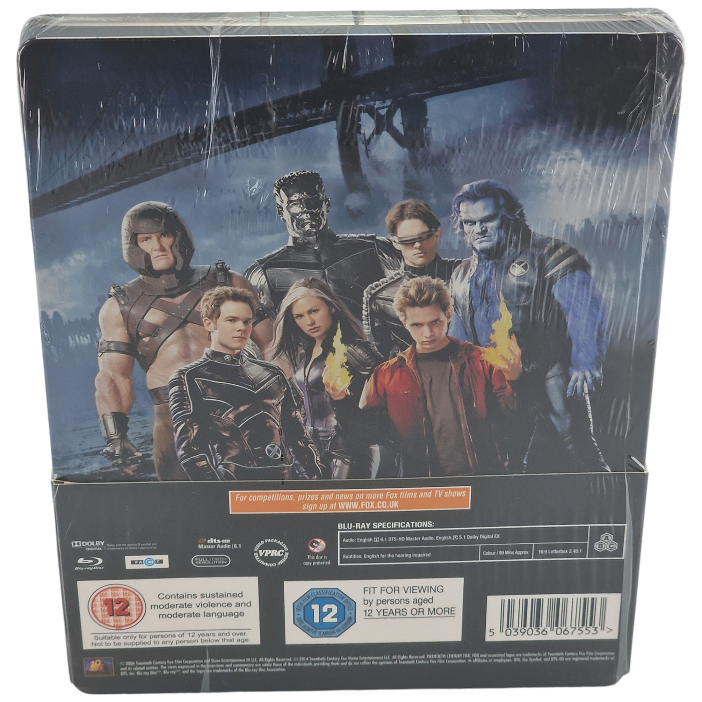 X-Men : Le Dernier Combat Blu-ray SteelBook   Zavvi   Hugh Jackman, 2014 Libre