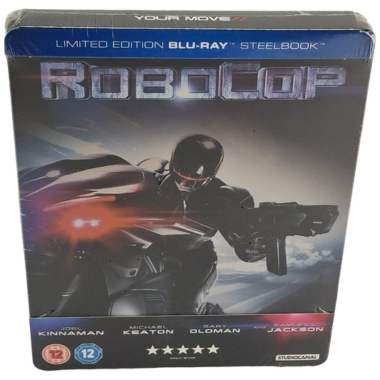 RoboCop Blu-ray SteelBook Zavvi Édition limitée Samuel L. Jackson 2014 Zone B