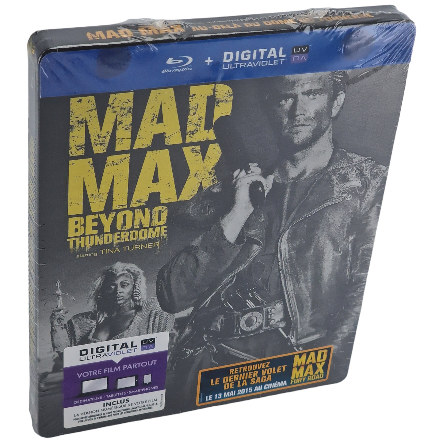 Mad Max 3: Au-delà du Dôme de Tonnerre 1985 Blu-ray SteelBook Limitée Zone Libre