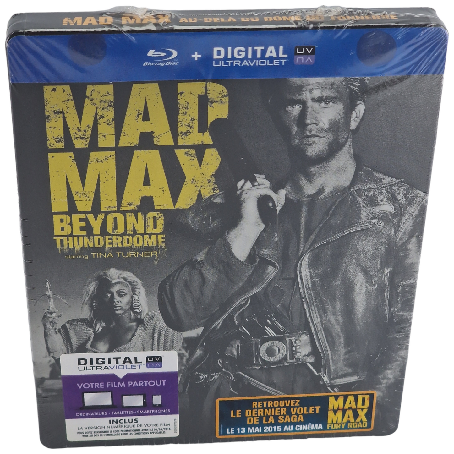 Mad Max 3: Au-delà du Dôme de Tonnerre 1985 Blu-ray SteelBook Limitée Zone Libre