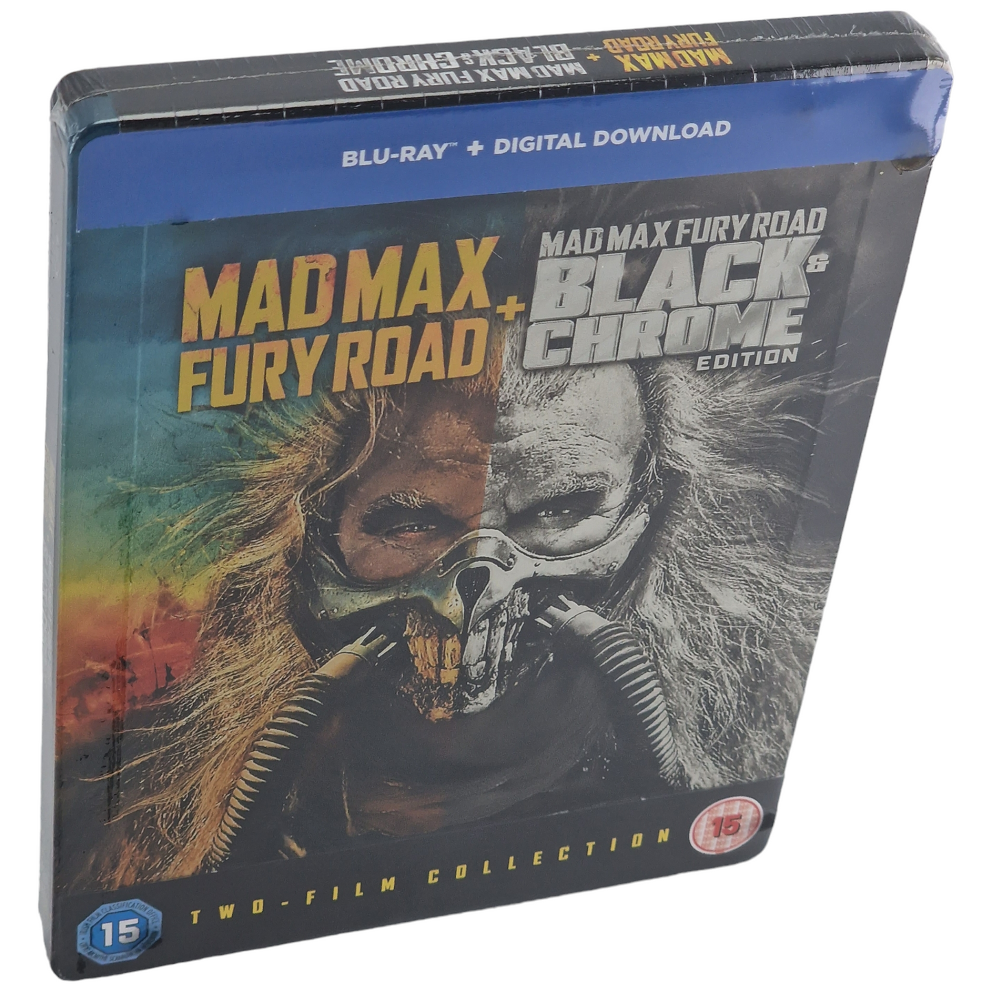 Mad Max: Fury Road Blu-ray SteelBook Zavvi Exclusif  noir et chrome Libre