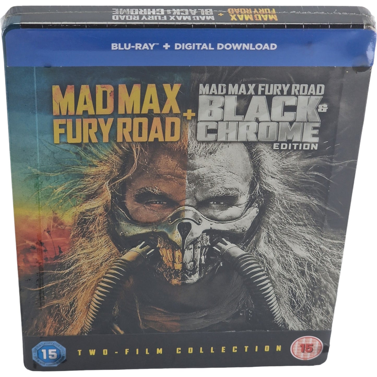 Mad Max: Fury Road Blu-ray SteelBook Zavvi Exclusif  noir et chrome Libre