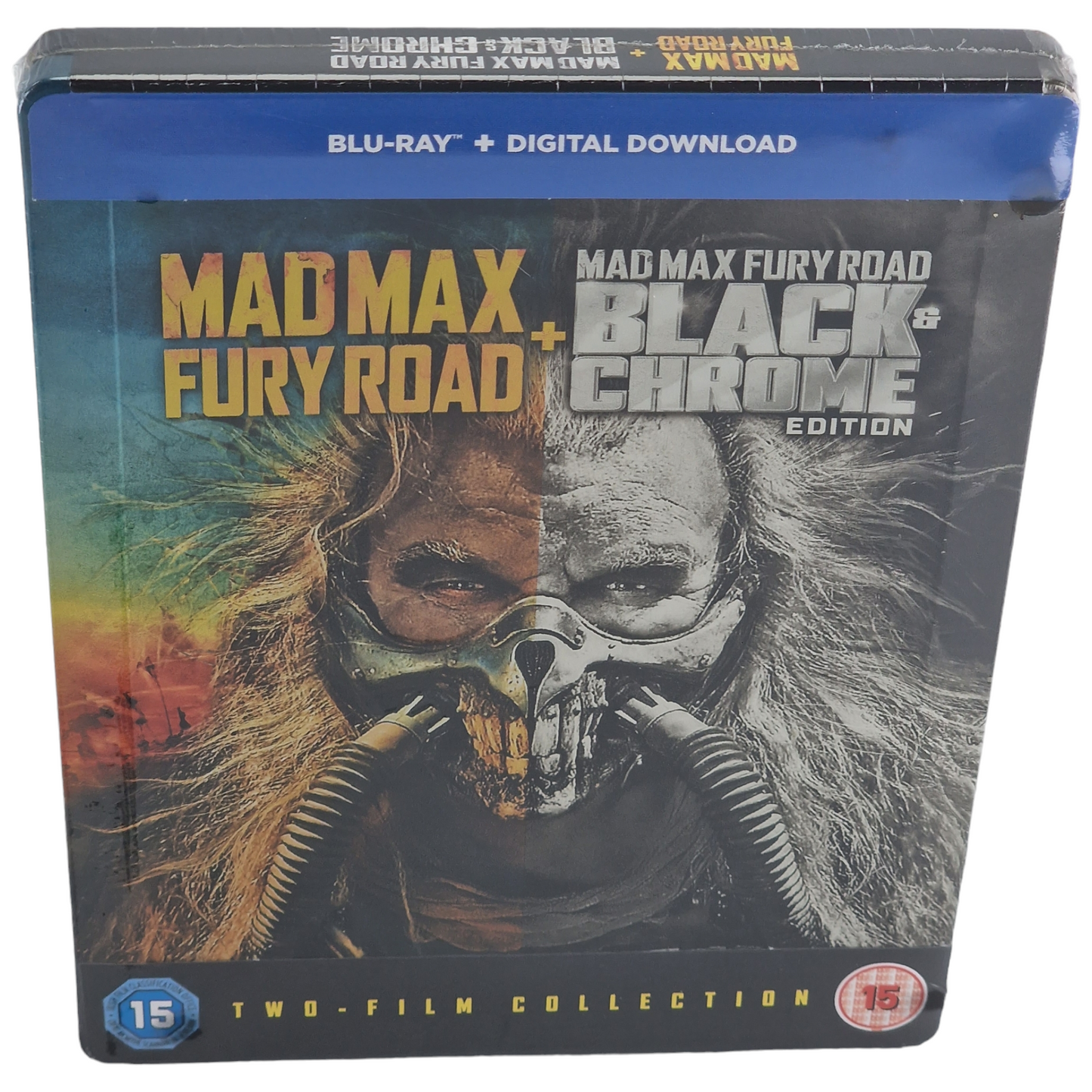 Mad Max: Fury Road Blu-ray SteelBook Zavvi Exclusif  noir et chrome Libre