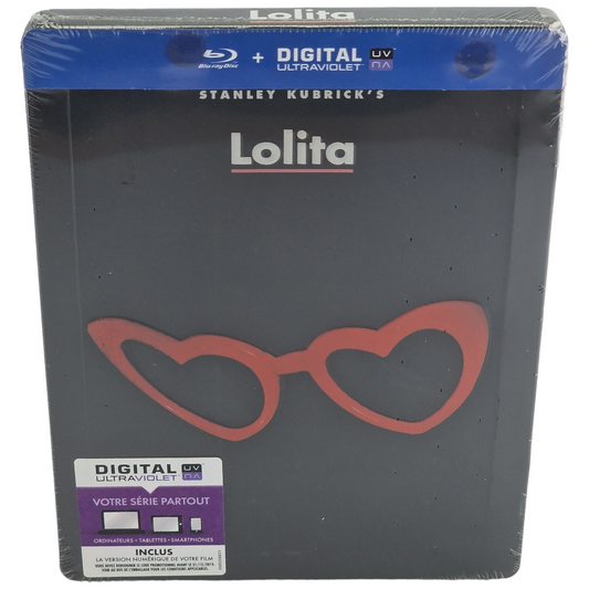 Lolita Blu-ray Steelbook Édition  Stanley Kubrick Fnac  2016  Region Libre