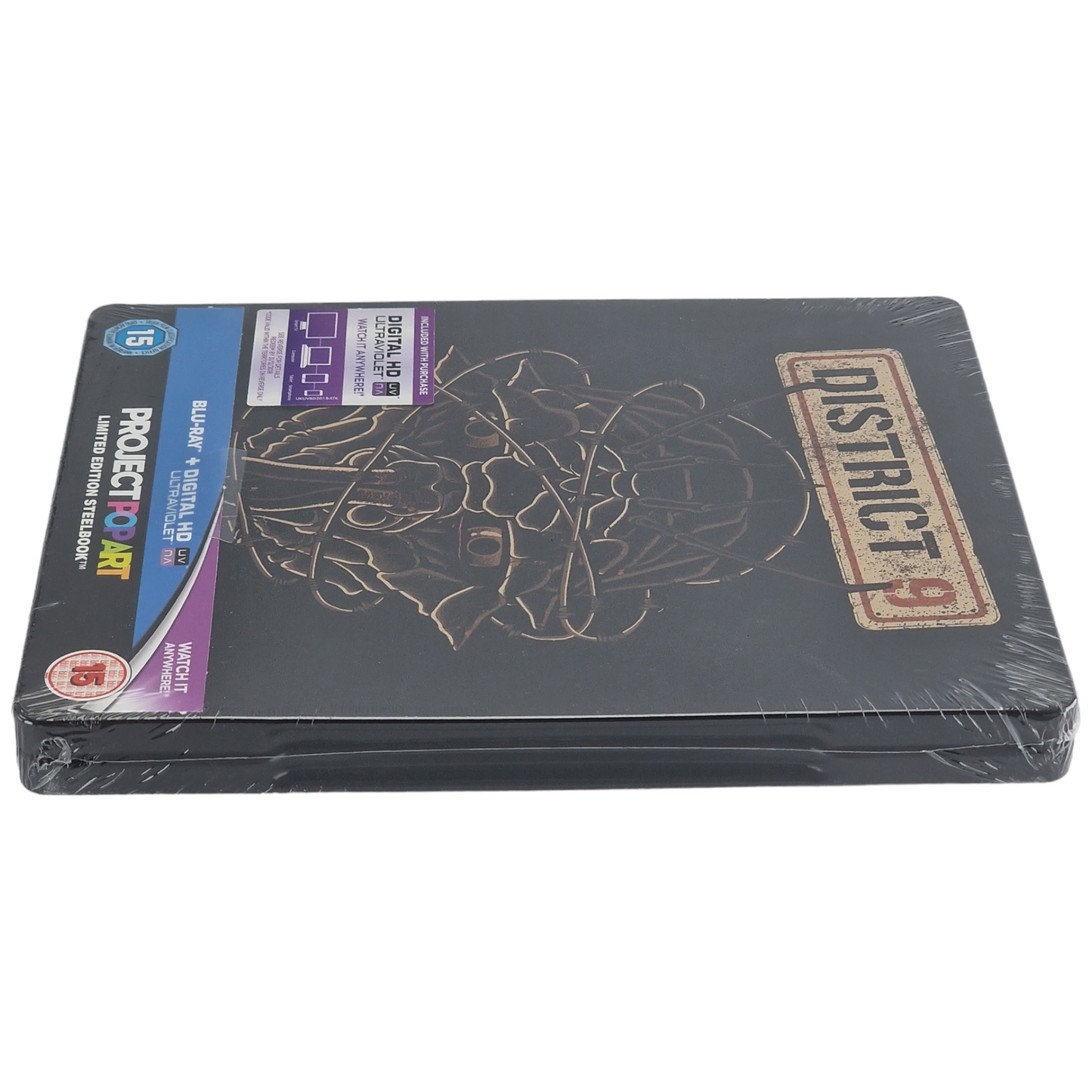 District 9 Blu-ray Steelbook Zavvi limitée à 2000 exemplaires  2015 Region Libre