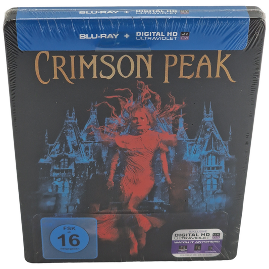 Crimson Peak Blu-ray Steelbook Édition limité Guillermo del Toro 2016 Zone Libre