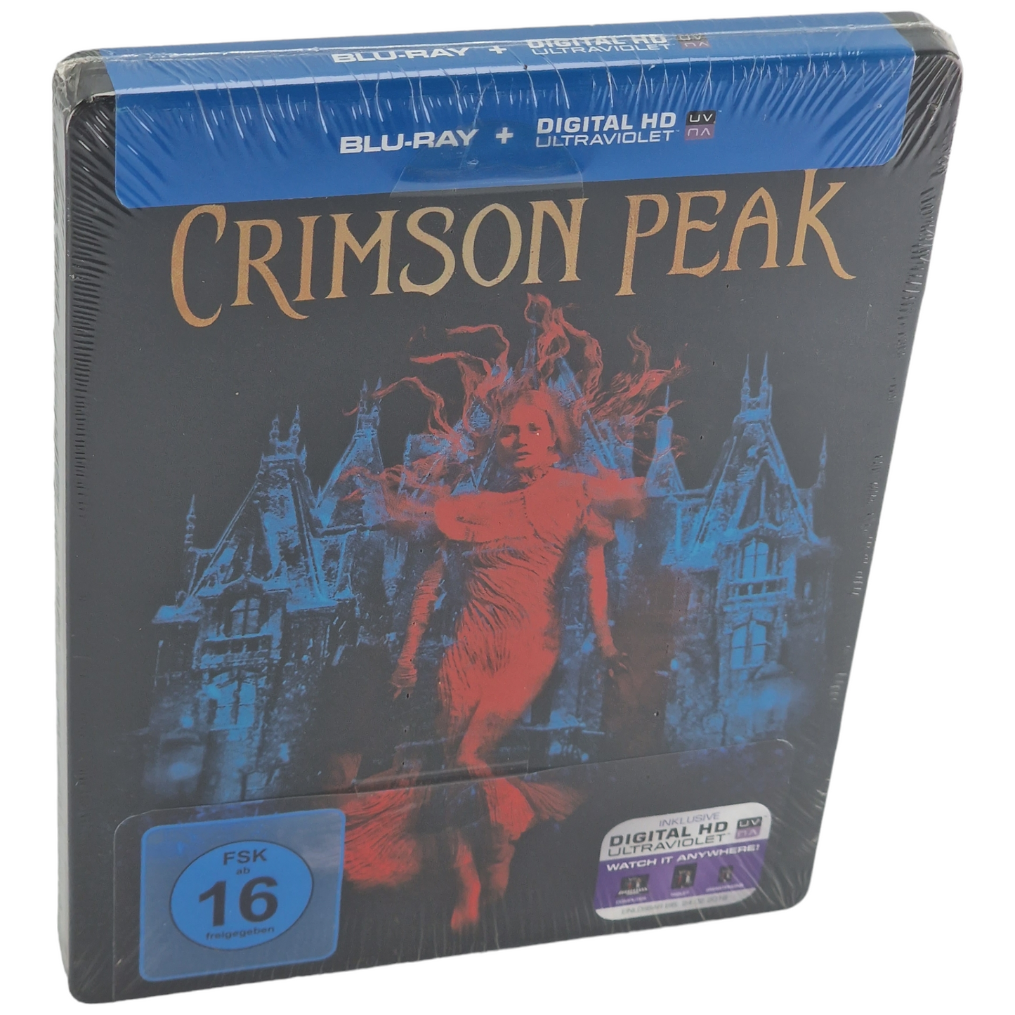 Crimson Peak Blu-ray Steelbook Édition limité Guillermo del Toro 2016 Zone Libre