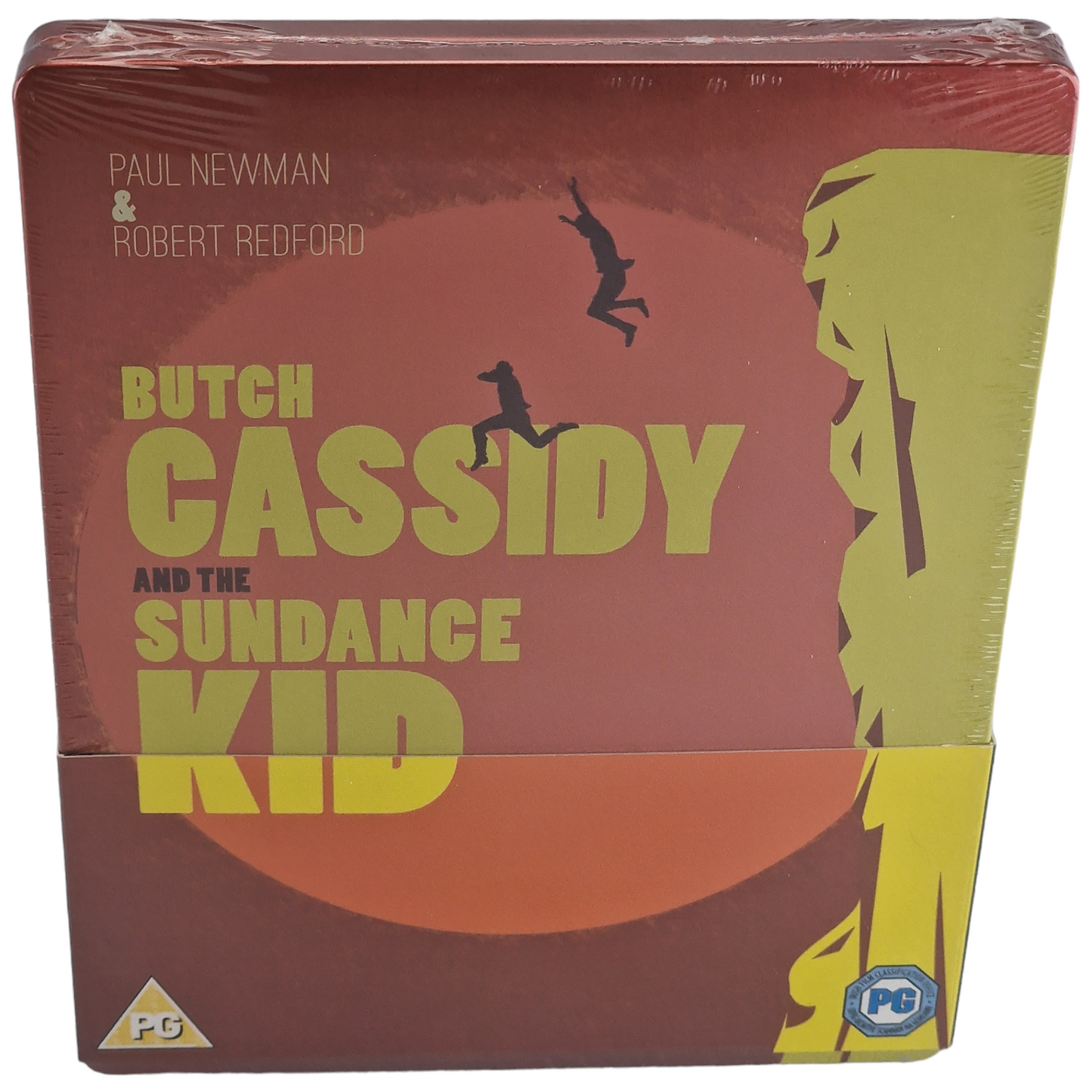 Butch Cassidy and the Sundance Kid Blu-ray Steelbook Paul Newman, Redford,Libre