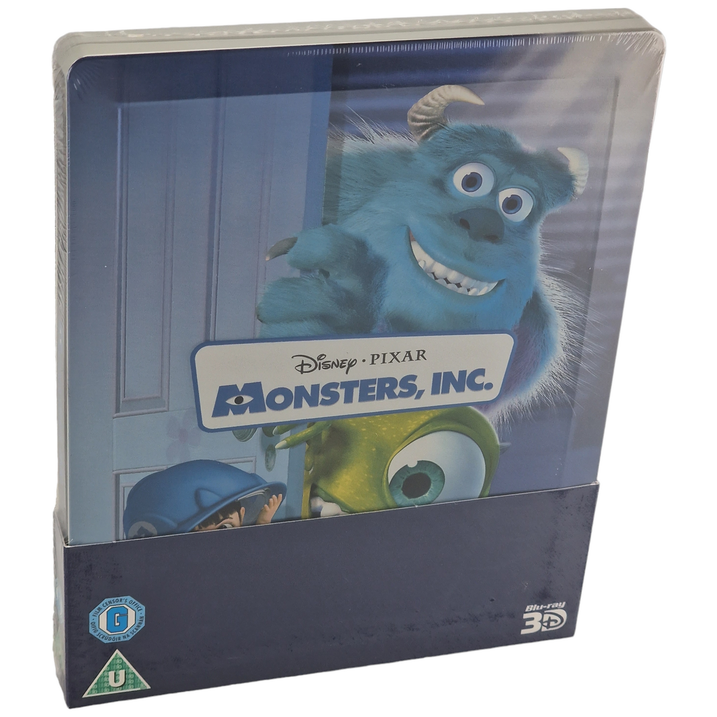 Monsters, Inc. Blu-ray 3D + Blu-ray SteelBook Zavvi Limitée Collection Pixar #6 Libre 2014