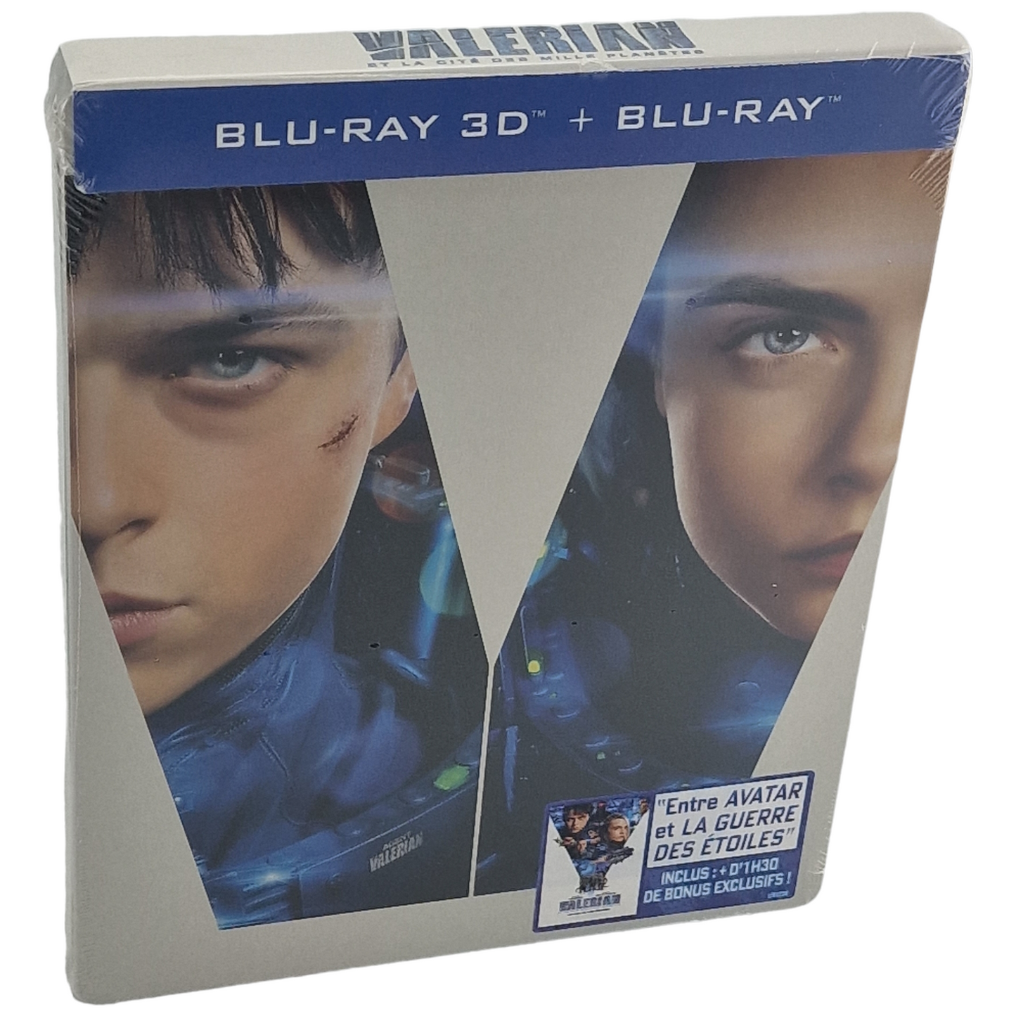 Valérian et la Cité des Mille Planètes SteelBook Blu-ray 3D + 2D + Bonus Zone B