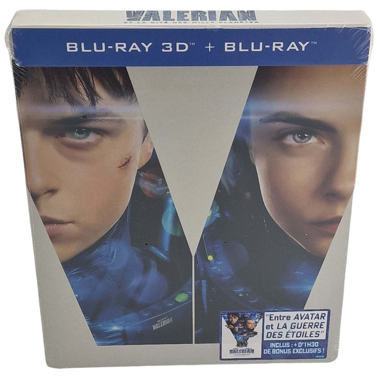 Valérian et la Cité des Mille Planètes SteelBook Blu-ray 3D + 2D + Bonus Zone B