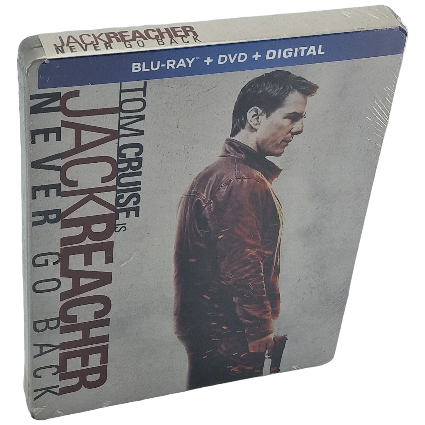 Jack Reacher : Never Go Back Blu-ray + DVD Steelbook Tom Cruise VF 2018 Region A