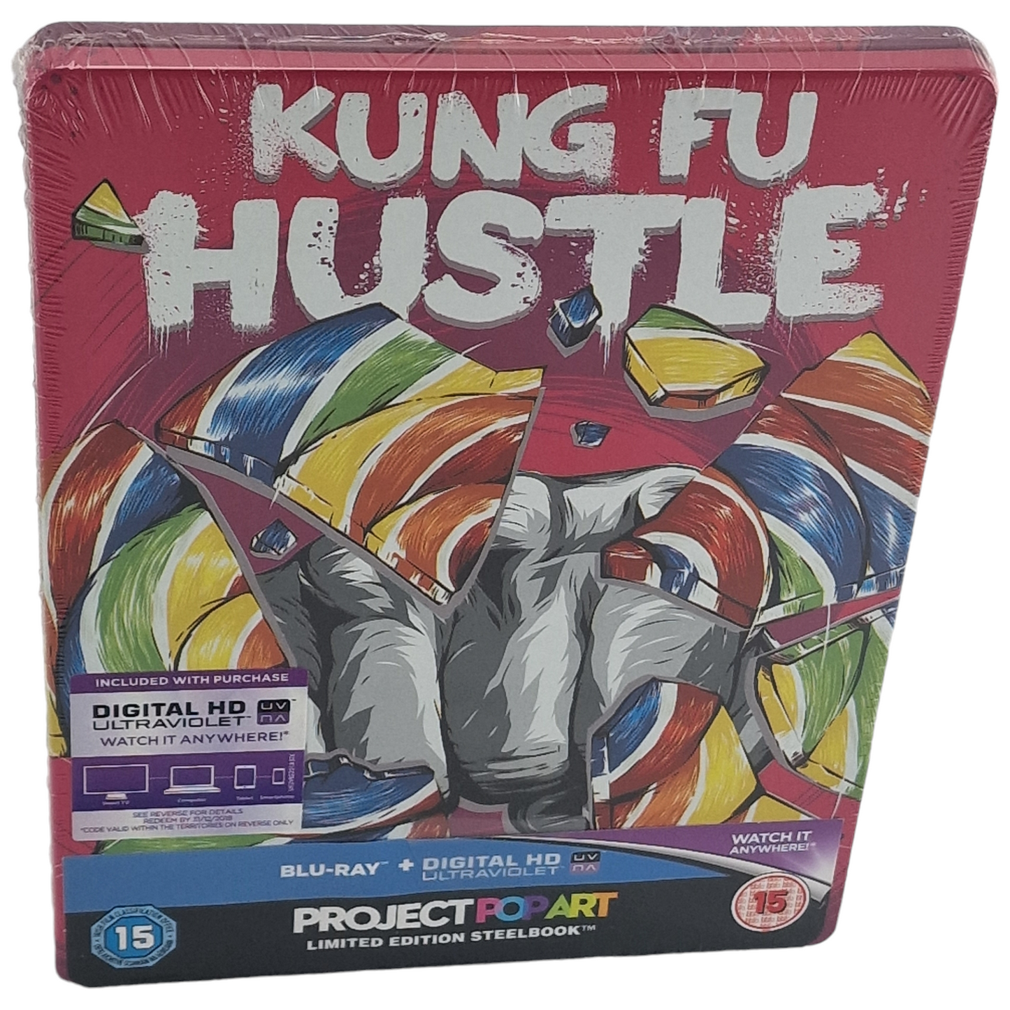 Kung Fu Hustle Gallery Range Blu-ray Steelbook Zavvi Limitée 2000 Ex Region B