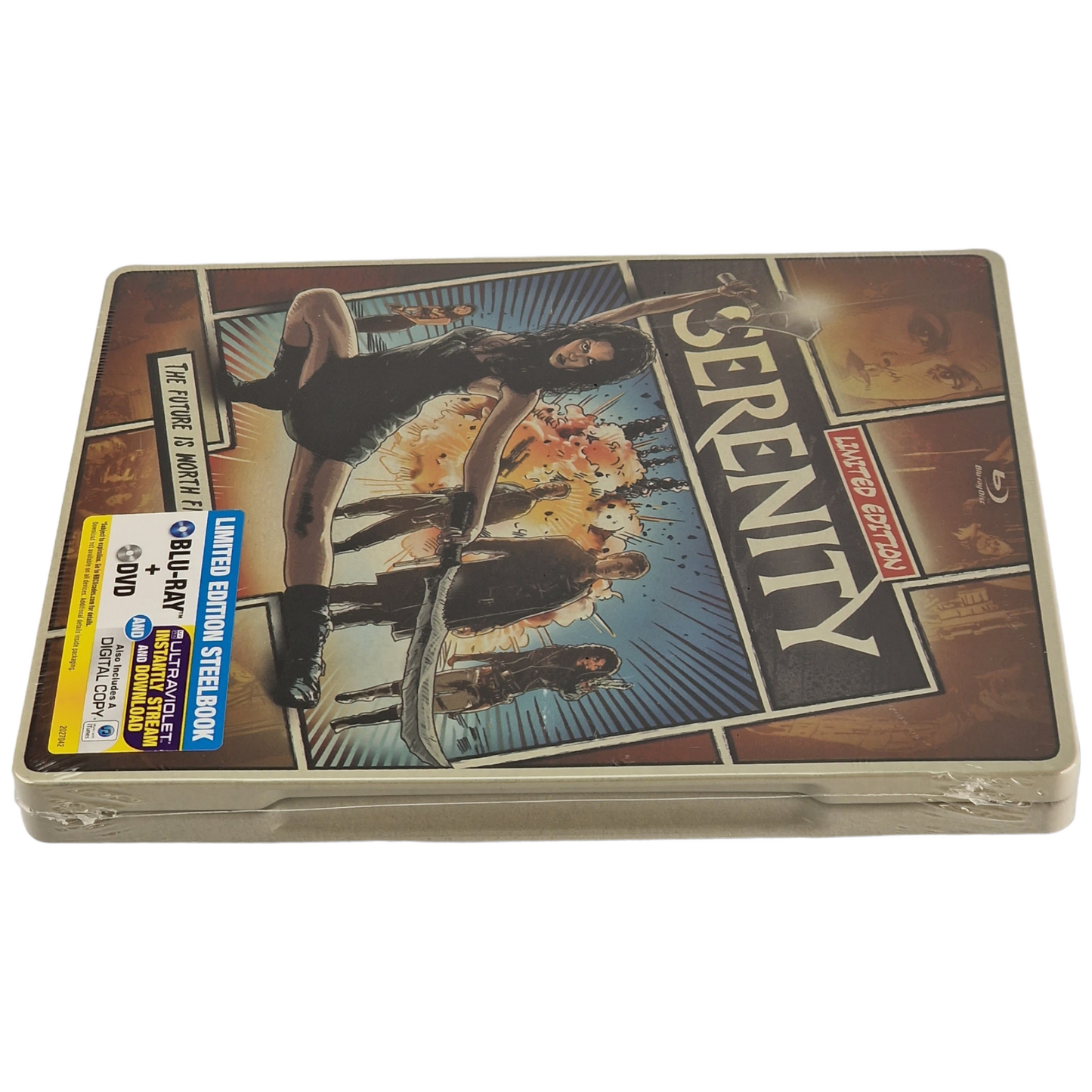 Serenity 2005 Blu-ray + DVD SteelBook Comic book édition 2013 Region Libre