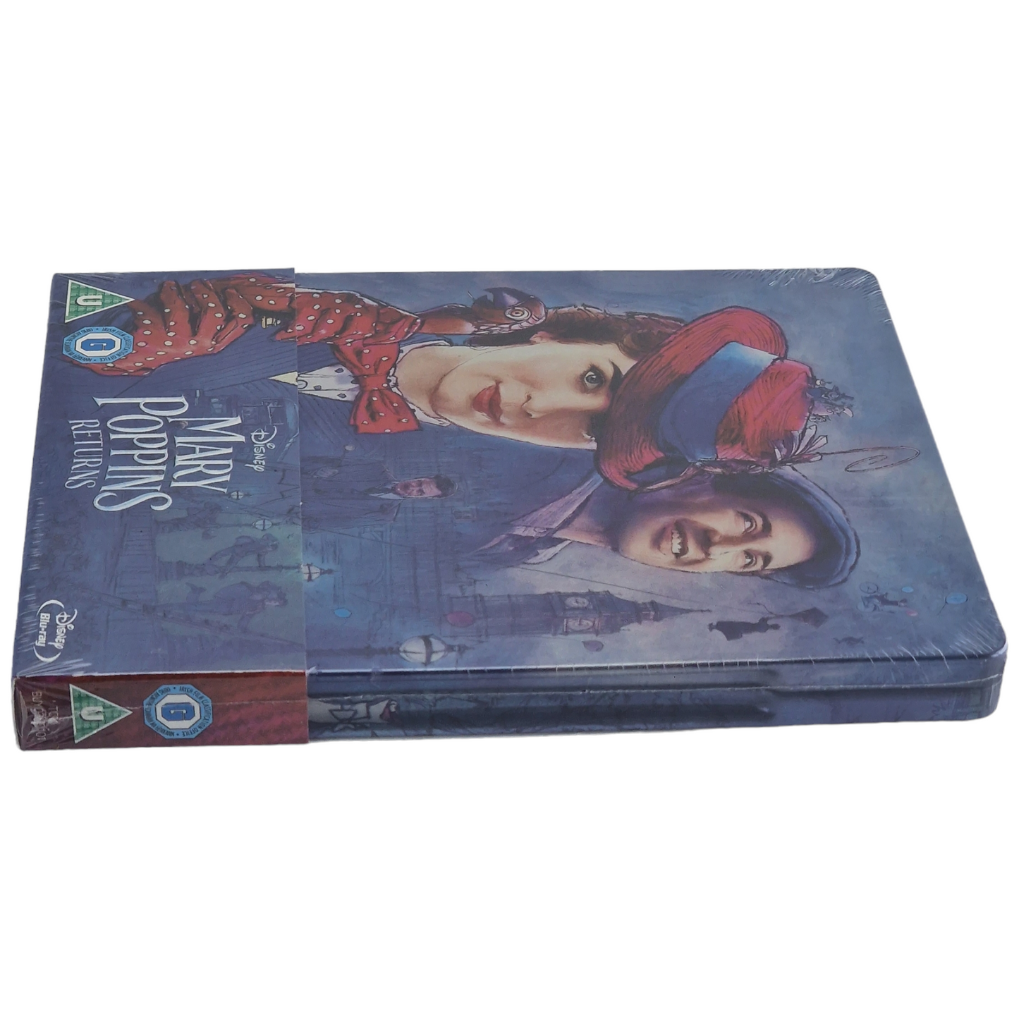 Le Retour de Mary Poppins Emily Blunt Blu-ray Steelbook Zavvi éxclusif Region B