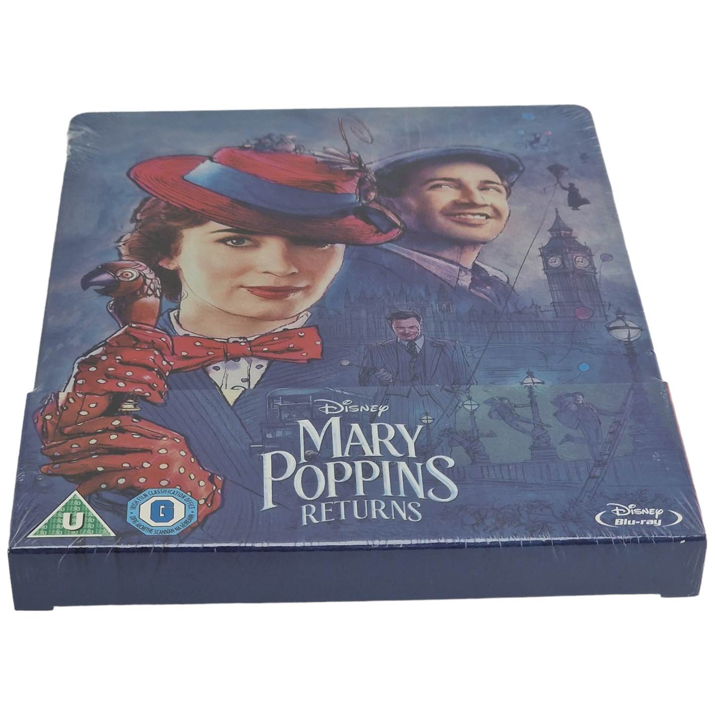 Le Retour de Mary Poppins Emily Blunt Blu-ray Steelbook Zavvi éxclusif Region B