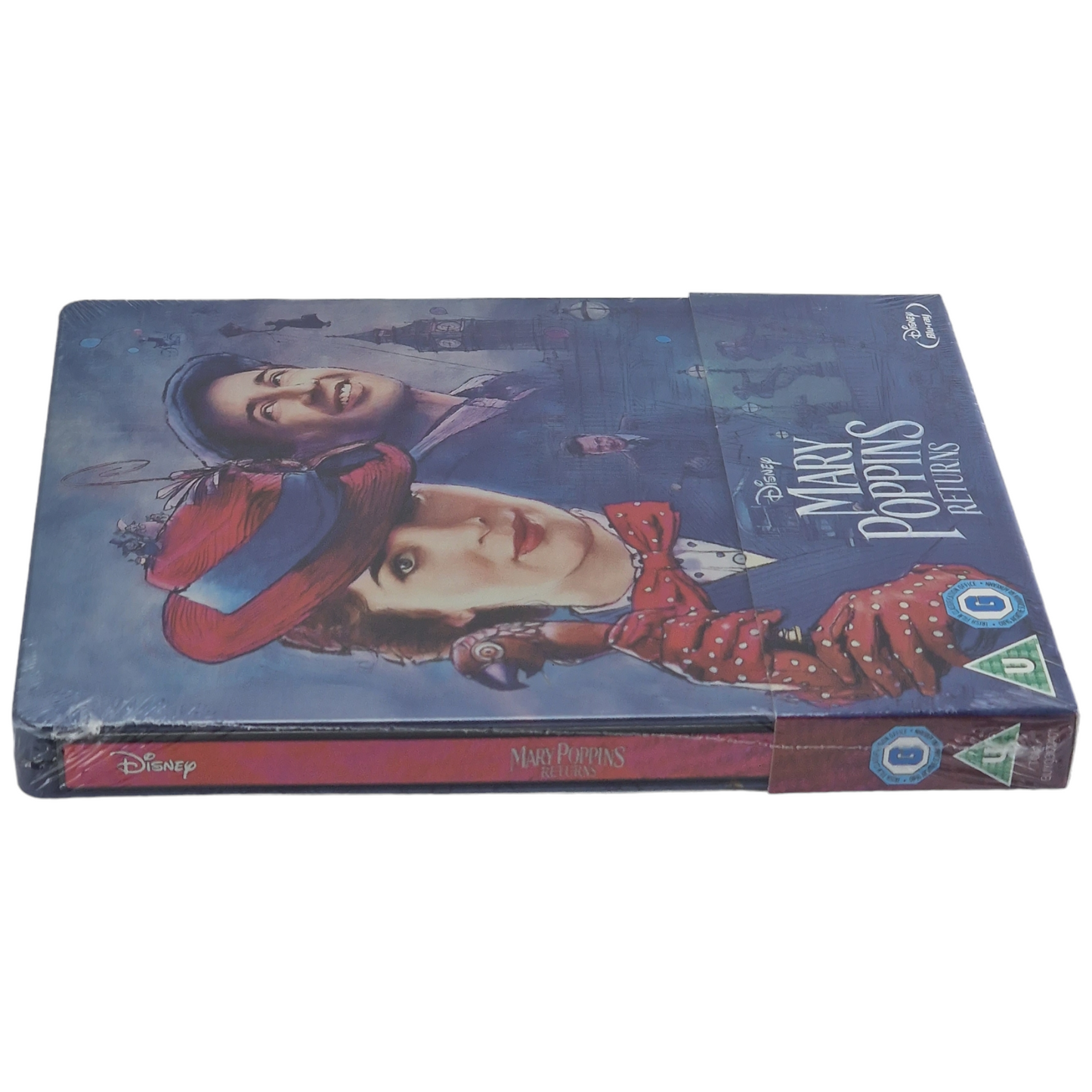 Le Retour de Mary Poppins Emily Blunt Blu-ray Steelbook Zavvi éxclusif Region B