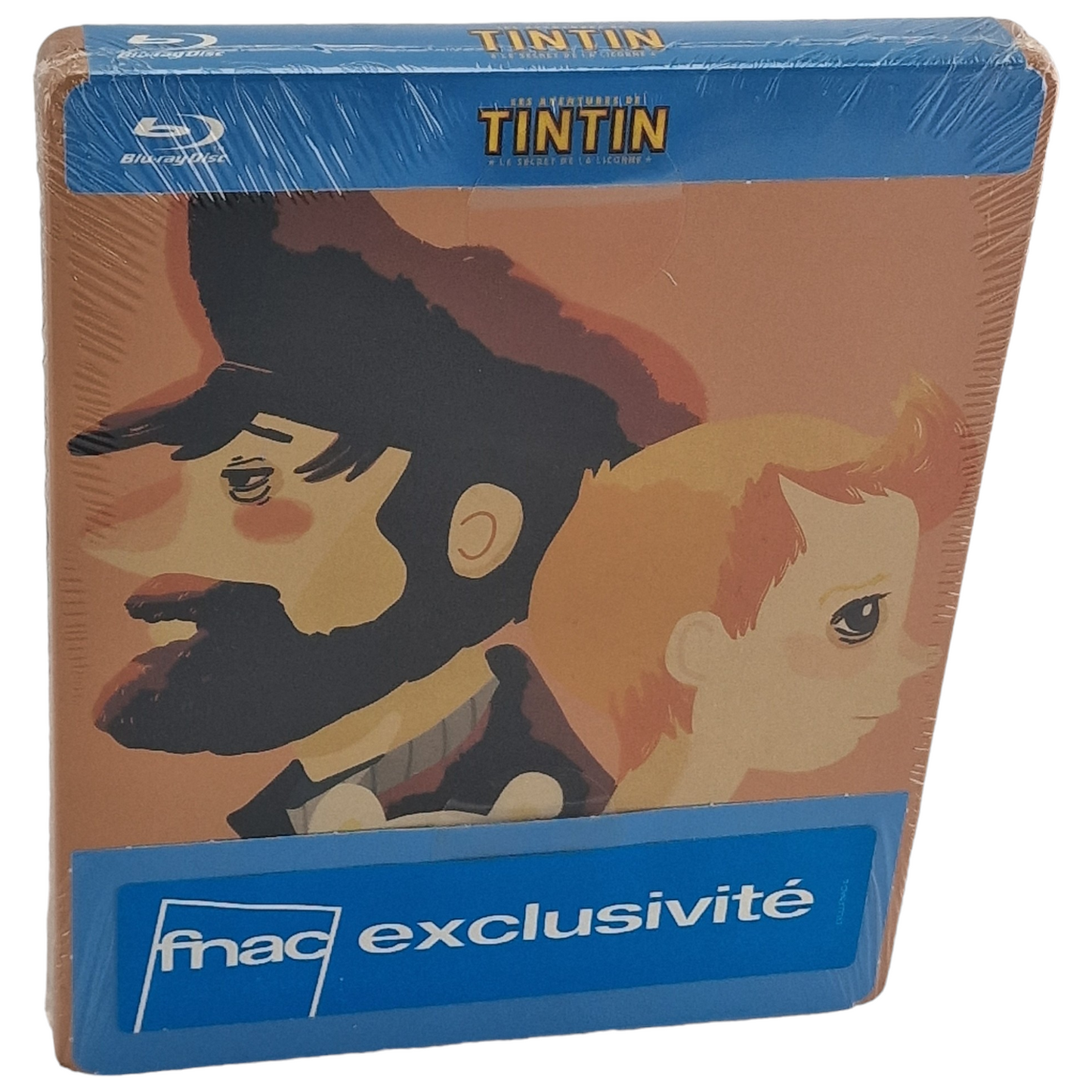 Tintin - Le Secret de la Licorne Blu-ray Steelbook Edition Fnac 2012  Zone B